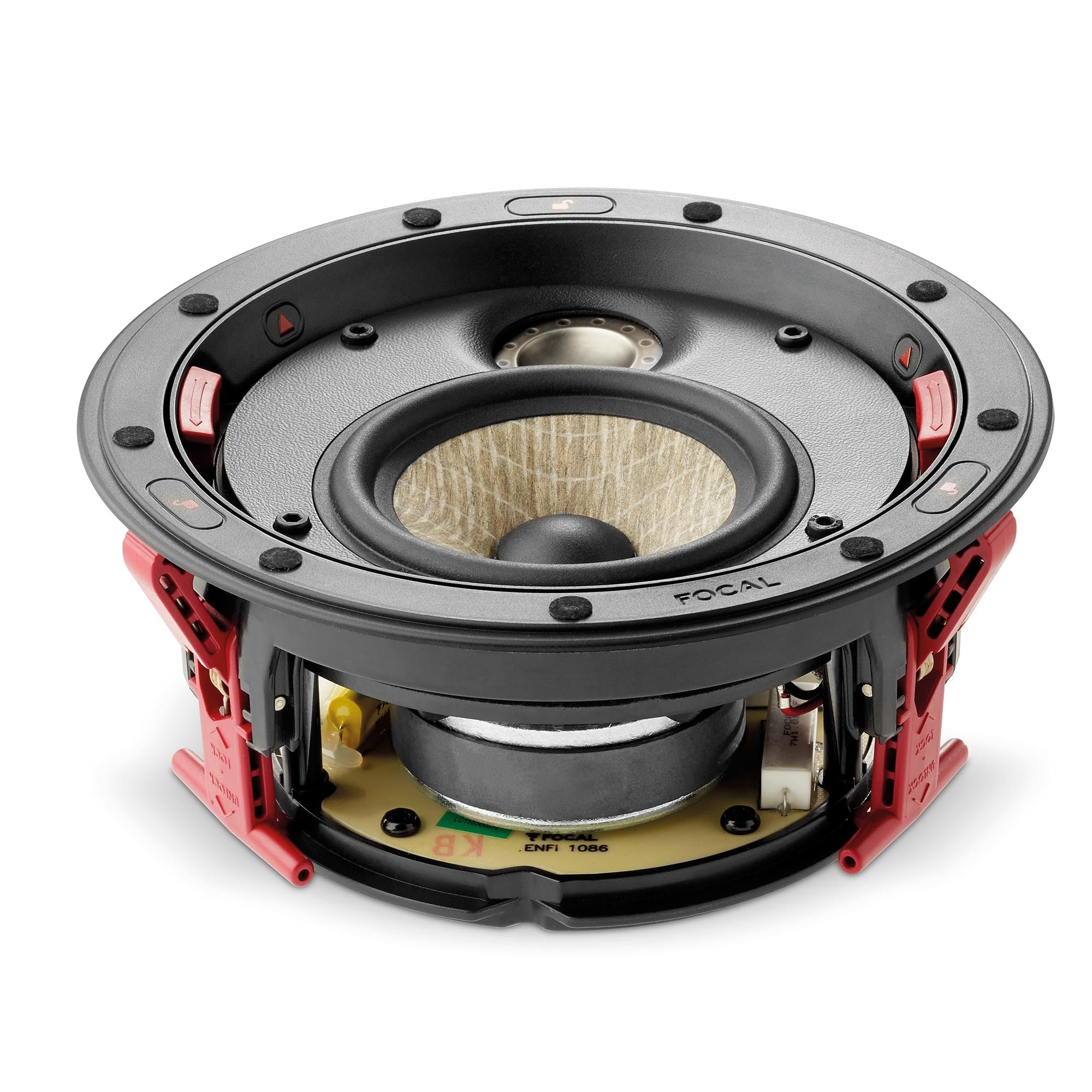 Focal In Wall / In Ceiling Loudspeaker with 4in Flax Woofer