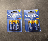 VARTA Piles alcalines 04914121412 LR14 / C blister de 2