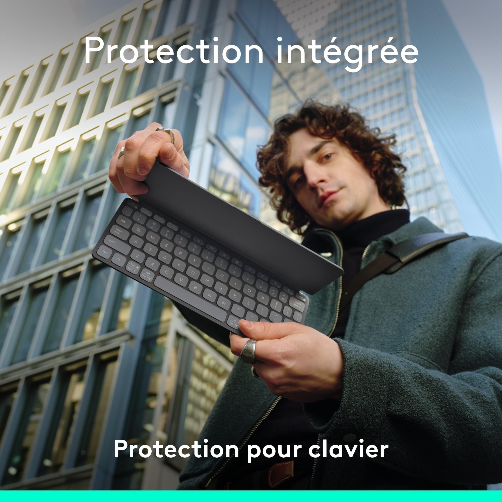 LOGITECH Keys-To-Go 2 - Graphite (FR)