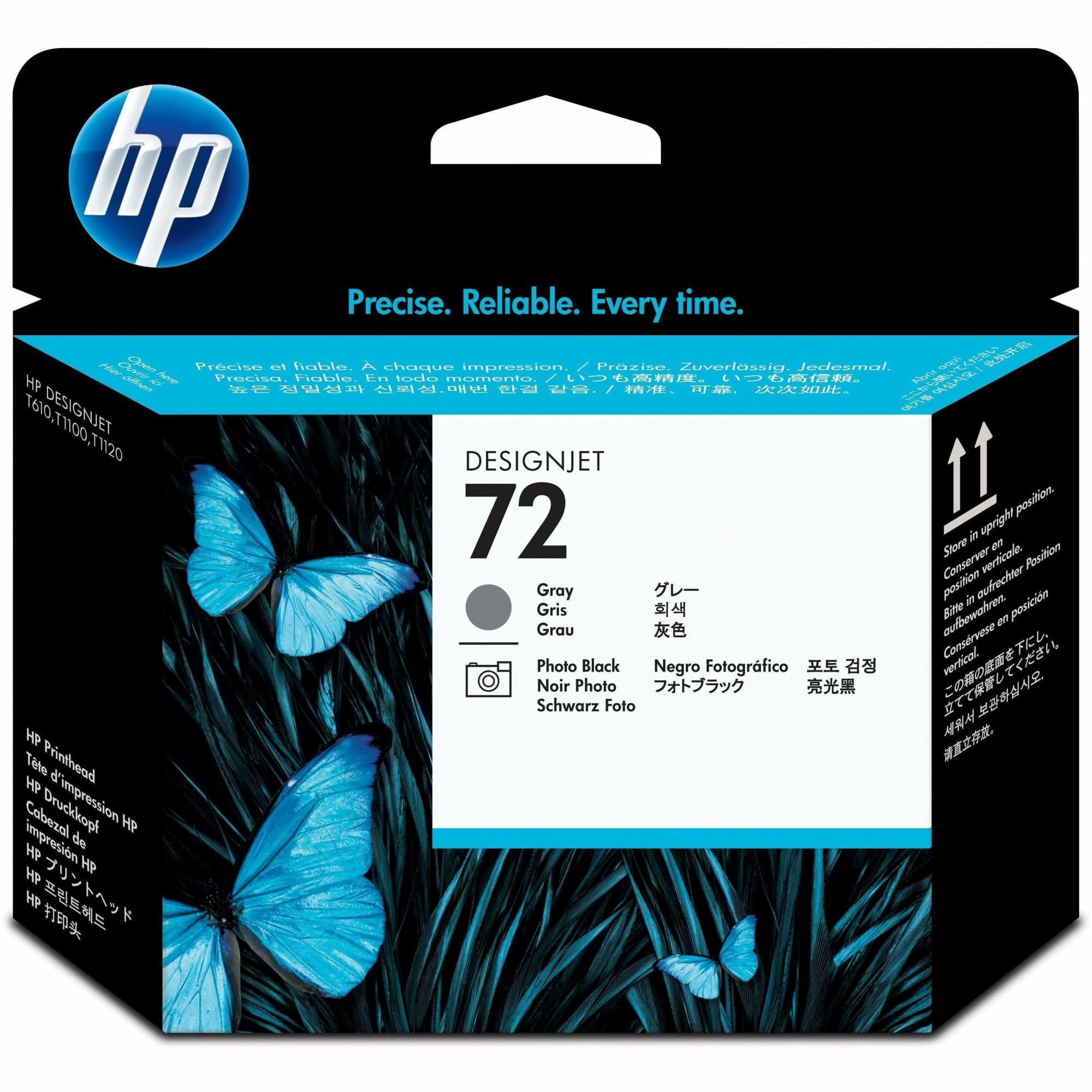 HP 72 original printhead C9380A grey and photo black standard capacity 1-pack