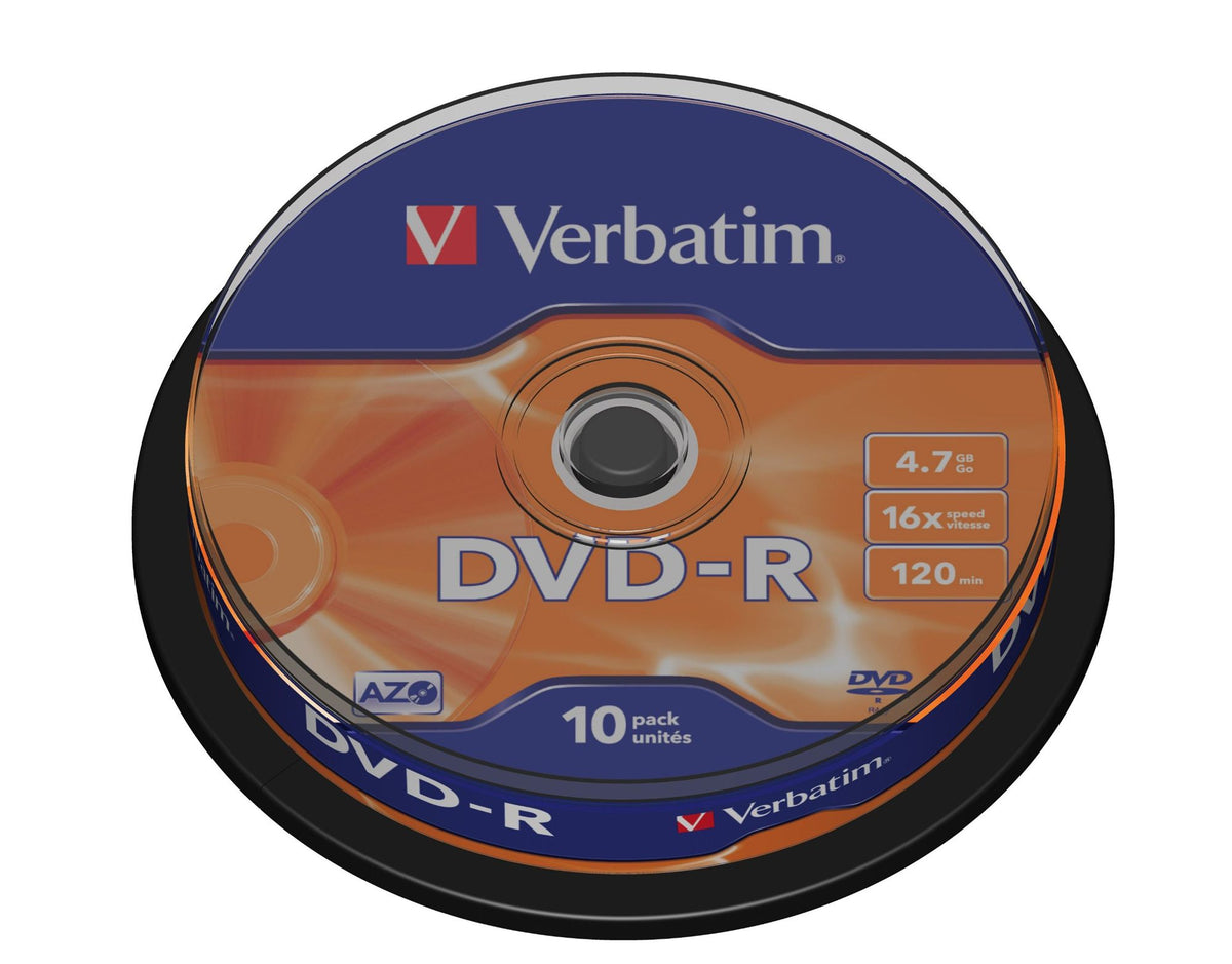 DVD-R/4.7GB 16xspd ADVANCEDAZO10 Spindle