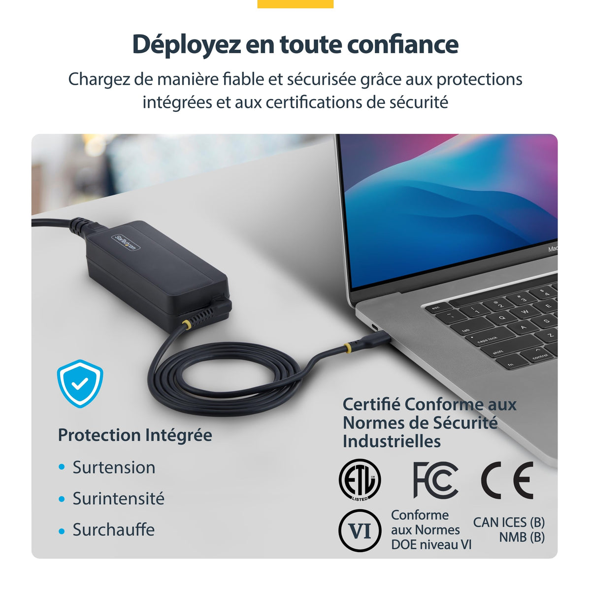 140W USB-C Laptop Charger Adapter Brick