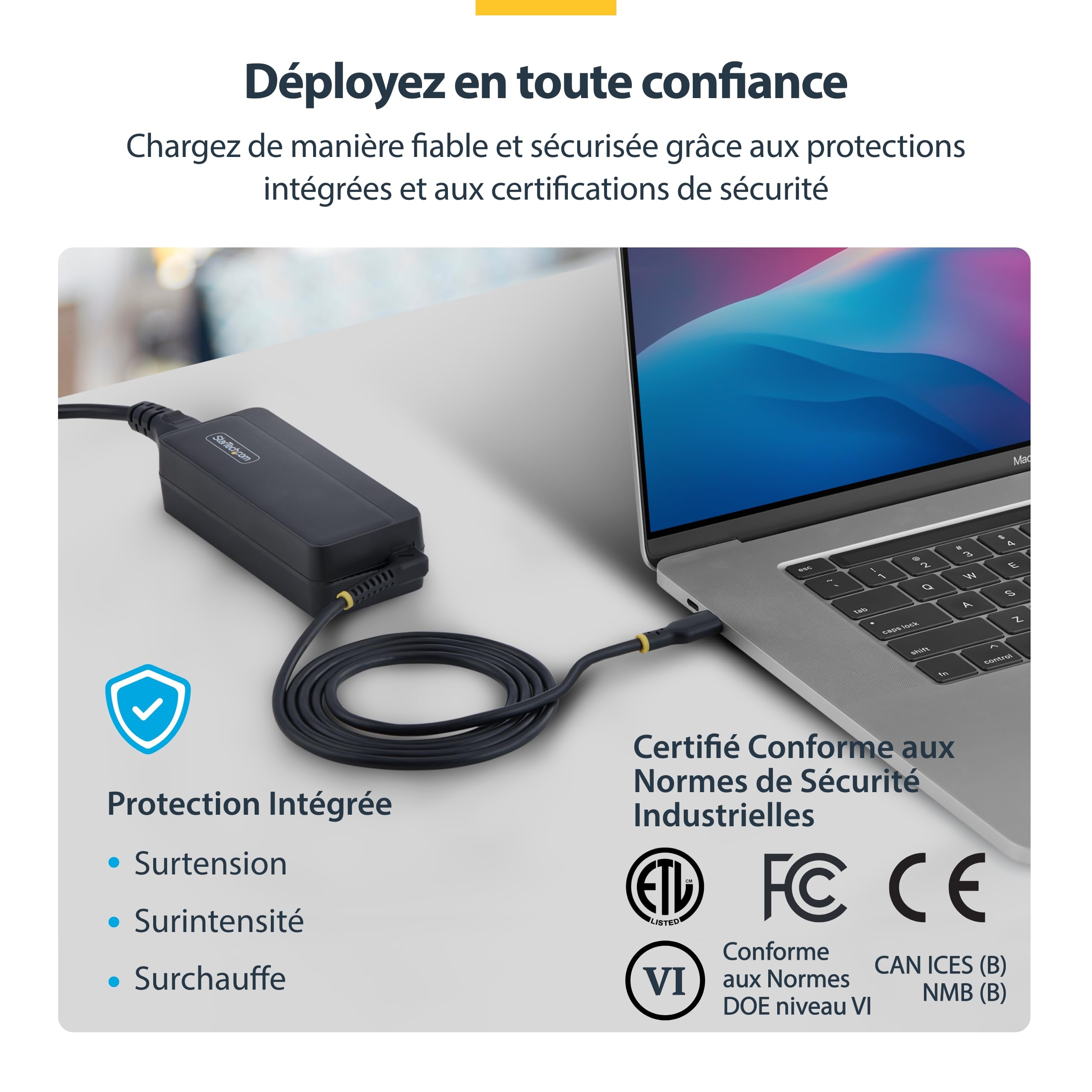 140W USB-C Laptop Charger Adapter Brick