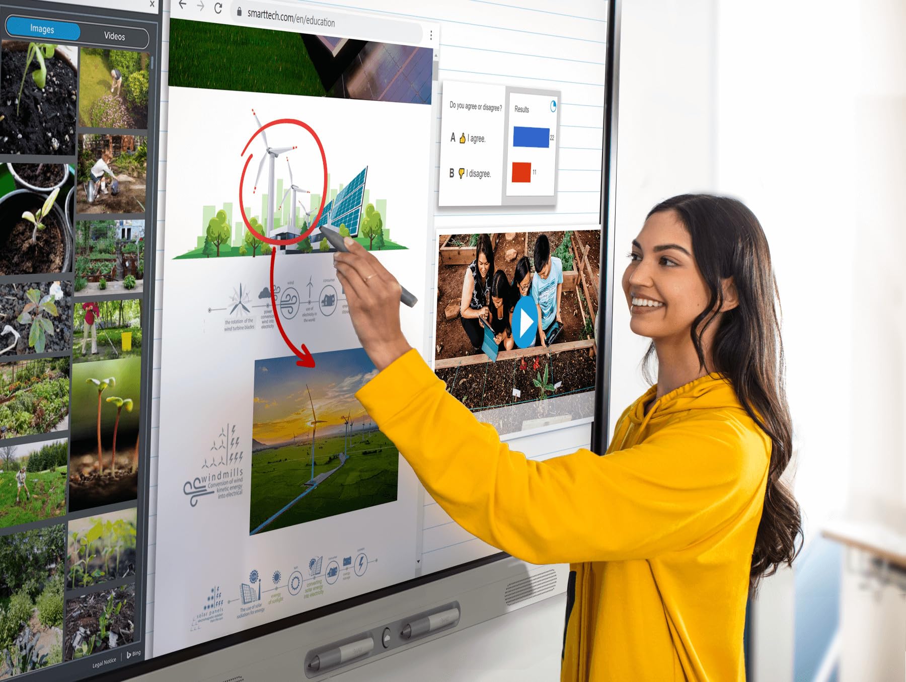 SMART Board MX086-V5 86p 4K Interactive Display with iQ