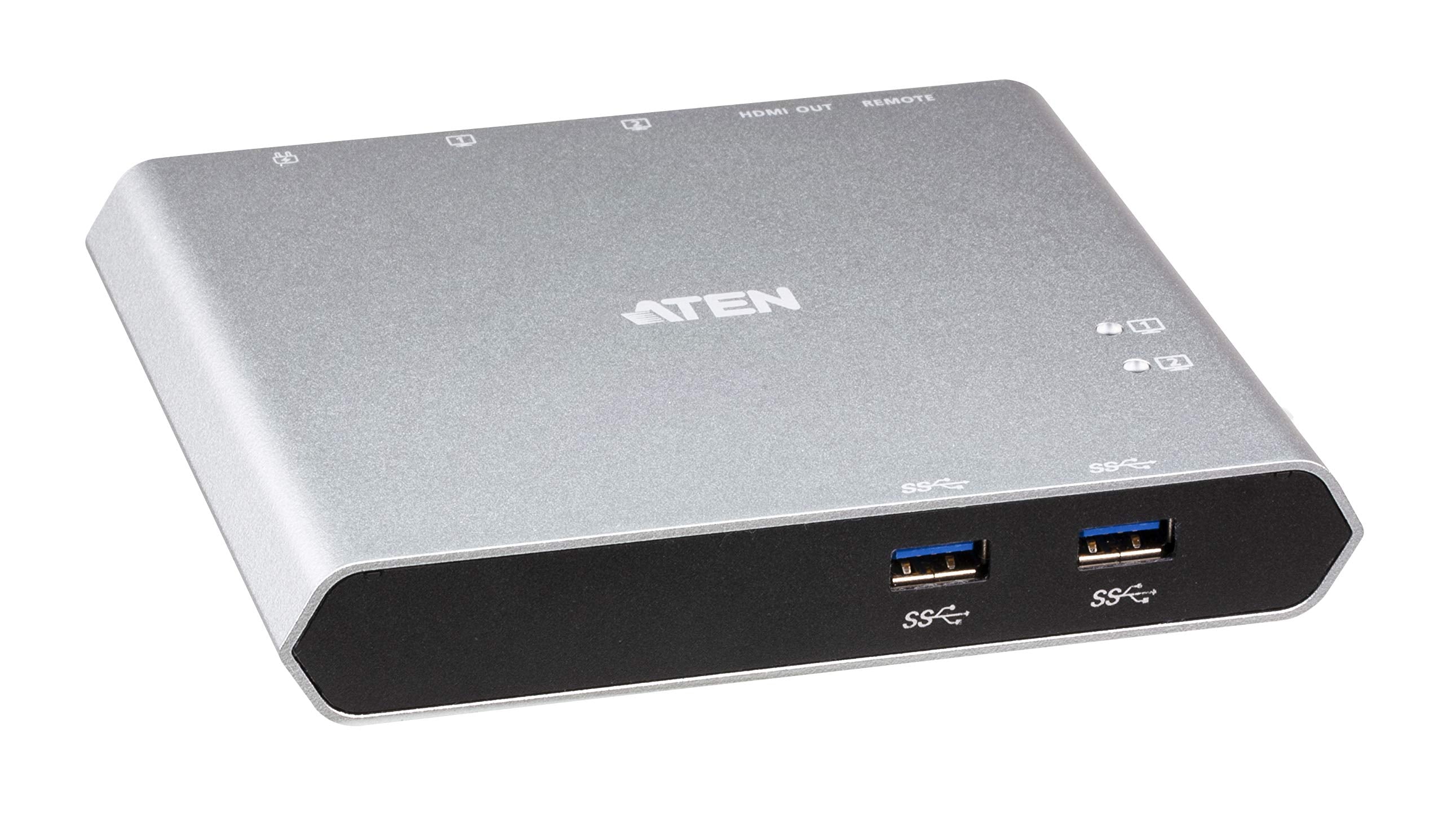 ATEN US3310 commutateur écran, clavier et souris Argent