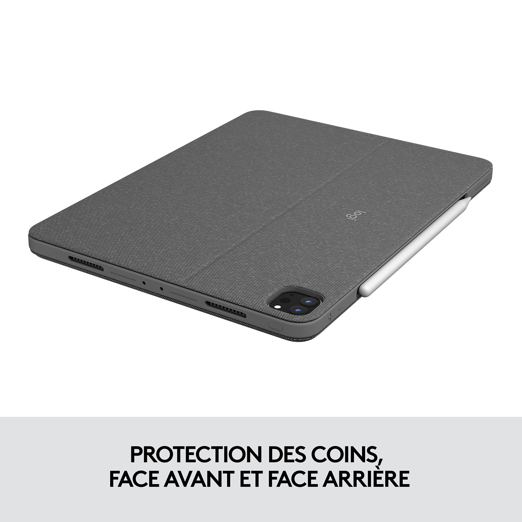 LOGITECH COMBO TOUCH - GREY - CENTRAL (FR)