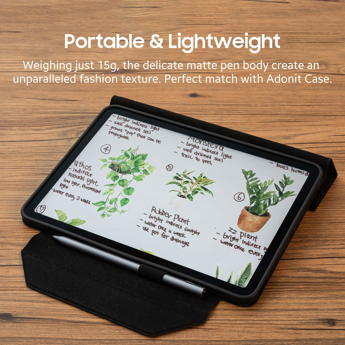 ADONIT STYLUS Neo Duo iPad/iPhon GraphBk