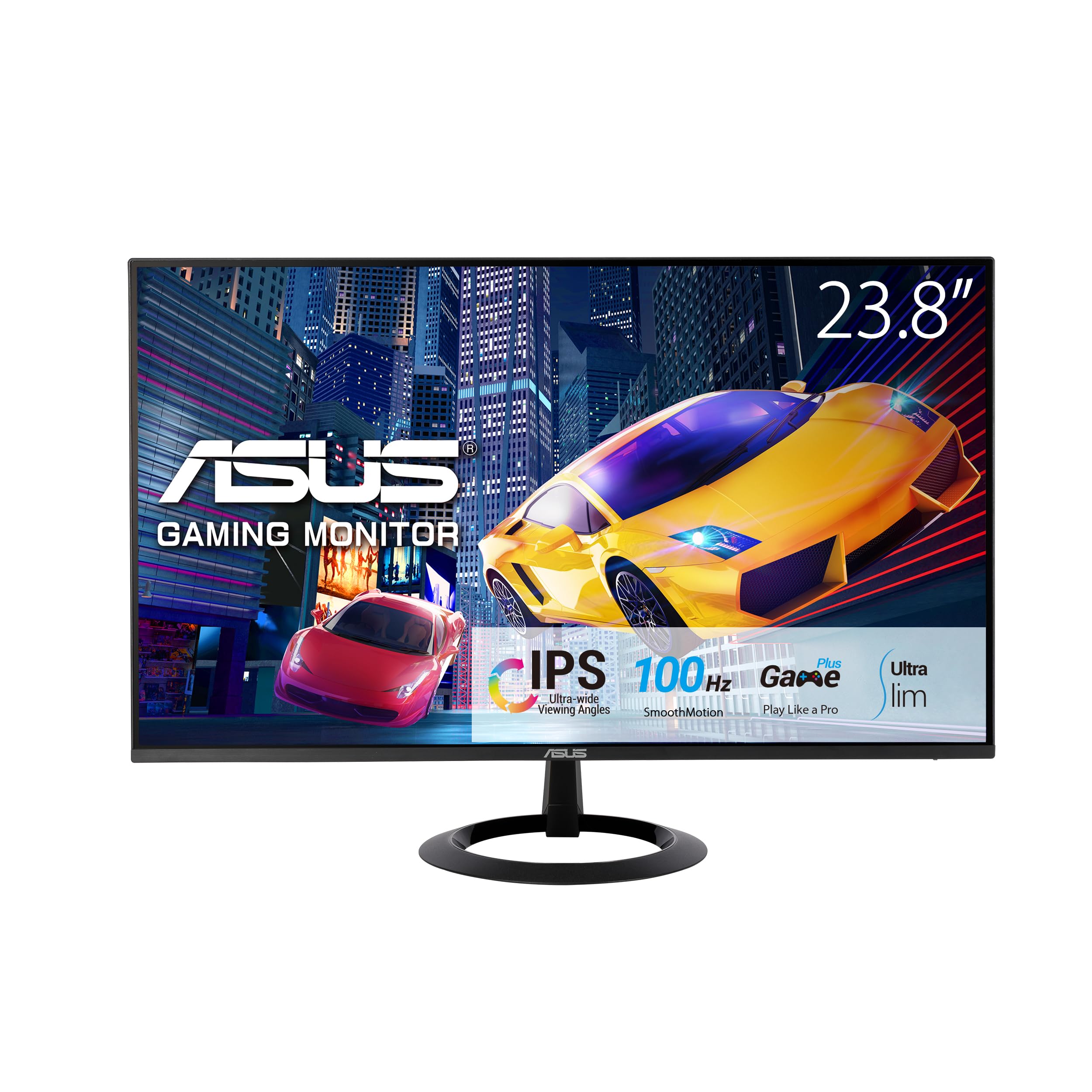 "ASUS VZ24EHF écran plat de PC 60,5 cm (23.8"") 1920 x 1080 pixels Full HD LCD Noir"
