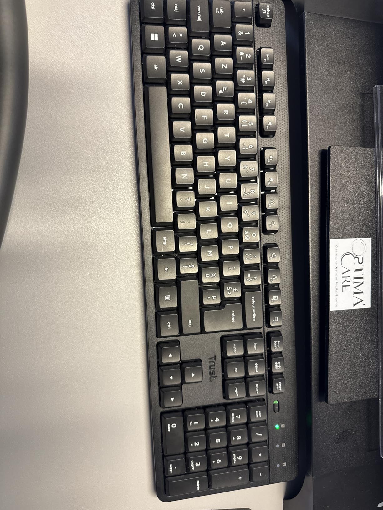 TRUST Clavier sans fil ODY II silencieux (FR)
