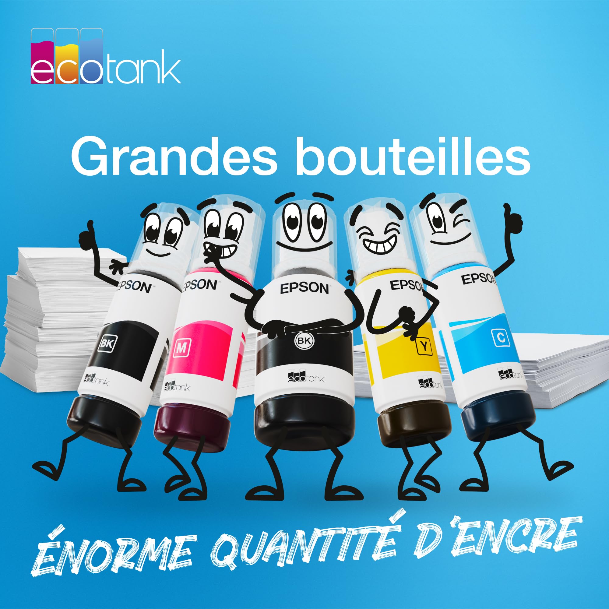 EPSON 1LB 106 EcoTank Yellow ink bottle