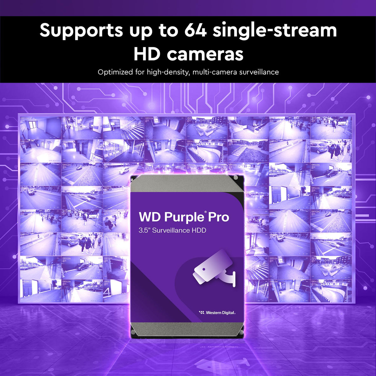 WD Purple Pro 24To SATA 6Gb/s 3.5p