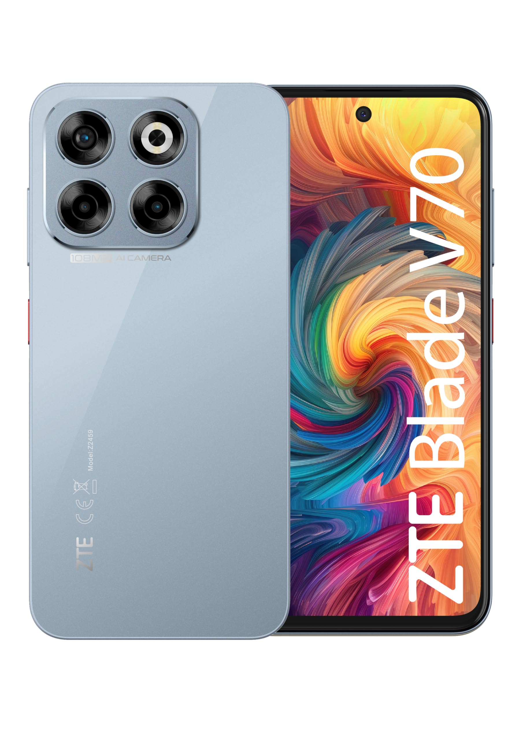 ZTE Blade V70 8+256Go Stardust Gray