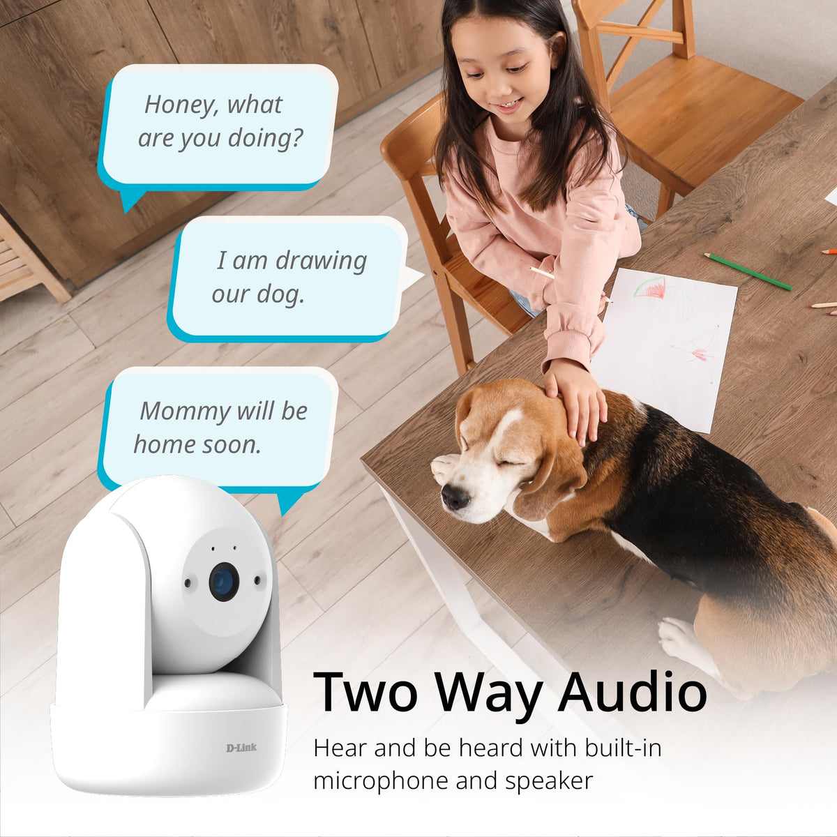 D-LINK mydlink - Full HD Wi-Fi N motorised camera 2 Megapixels