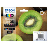 EPSON 1LB Multipack 5-farbig 202XL Kiwi Clara Premium Ink