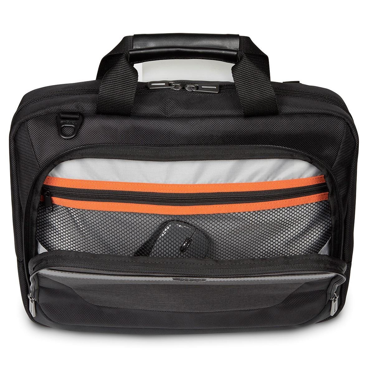 TARGUS CitySmart Essential Multi-Fit 12.5-14p Laptop Topload Black and Grey