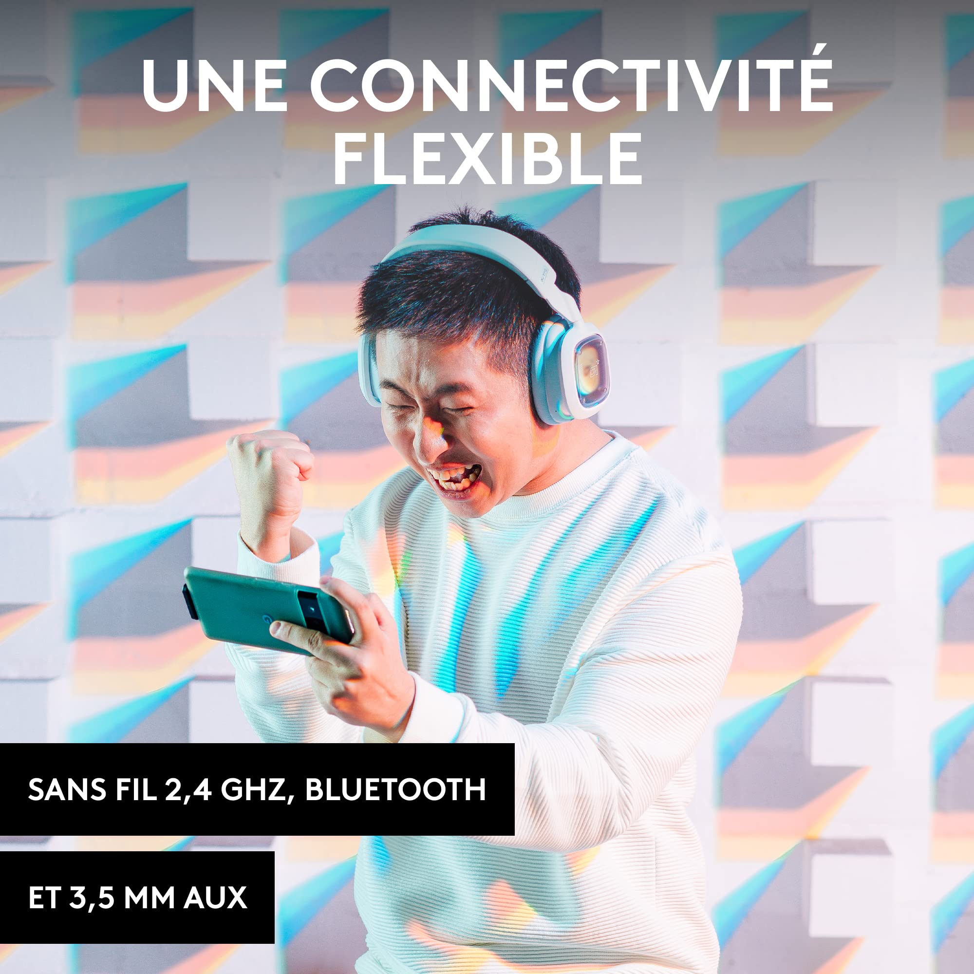 ASTRO Gaming A30 Casque Sans fil Arceau Bluetooth Blanc
