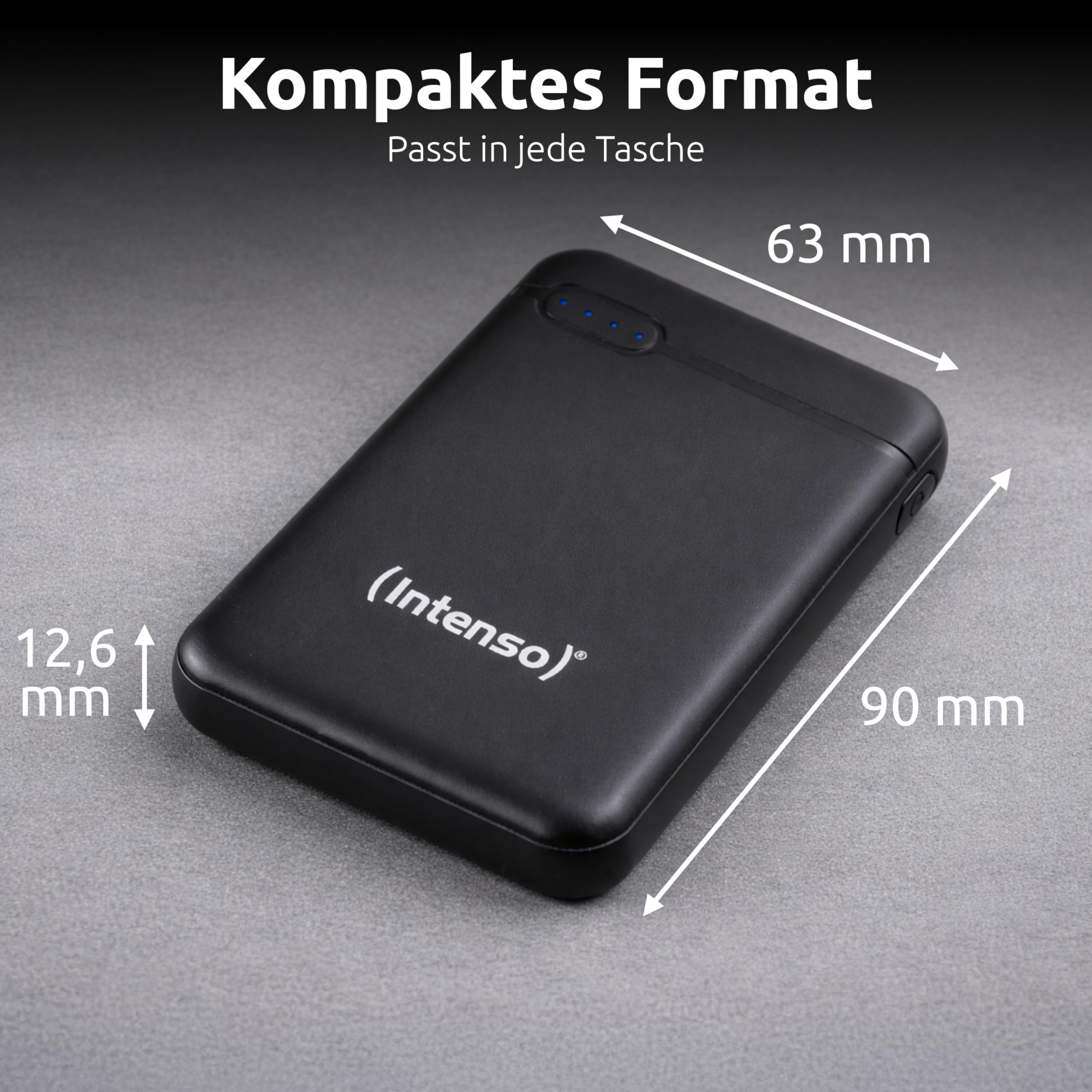 INTENSO PowerBank XS5000 USB / Type-C -5000 mAh noir