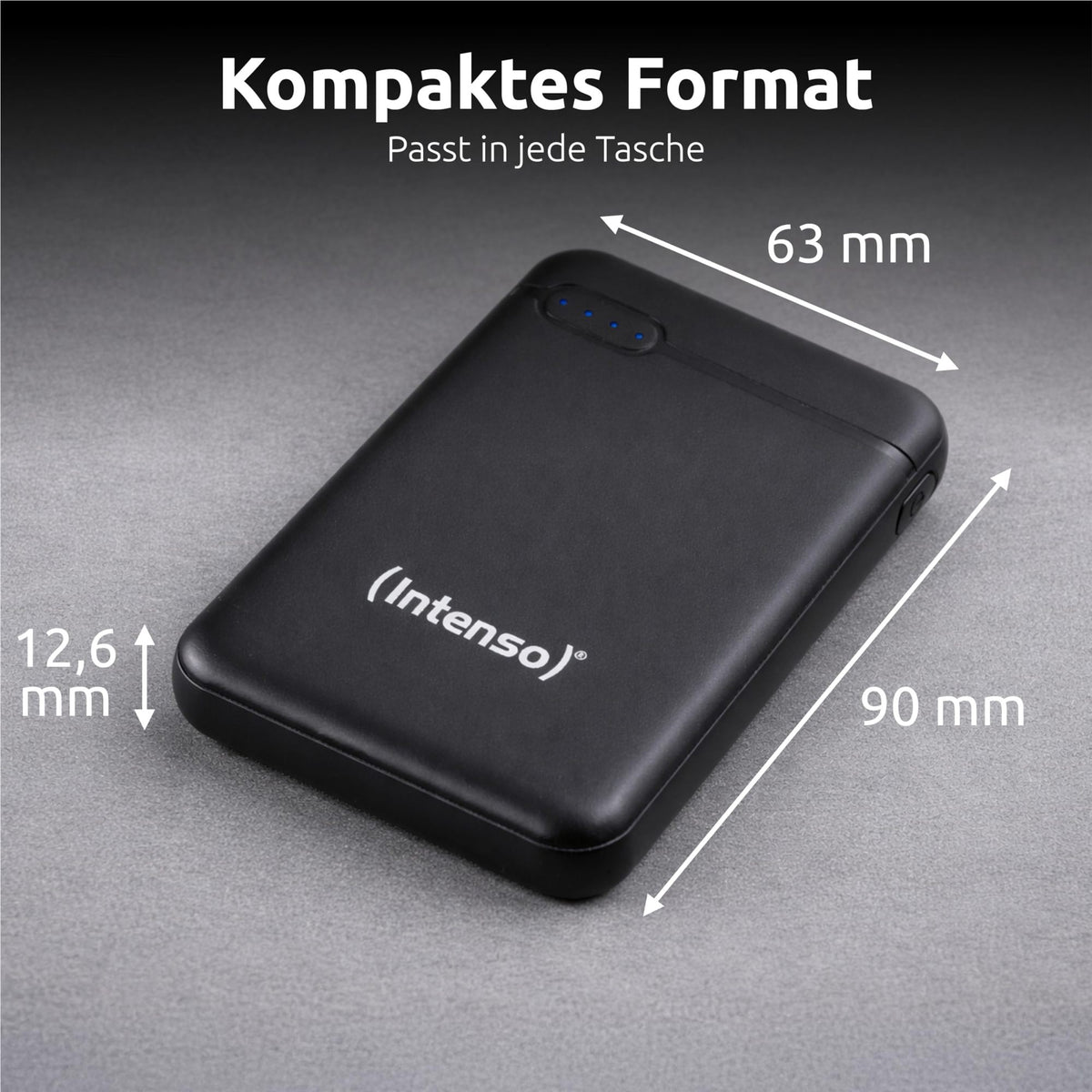 INTENSO PowerBank XS5000 USB / Type-C -5000 mAh noir