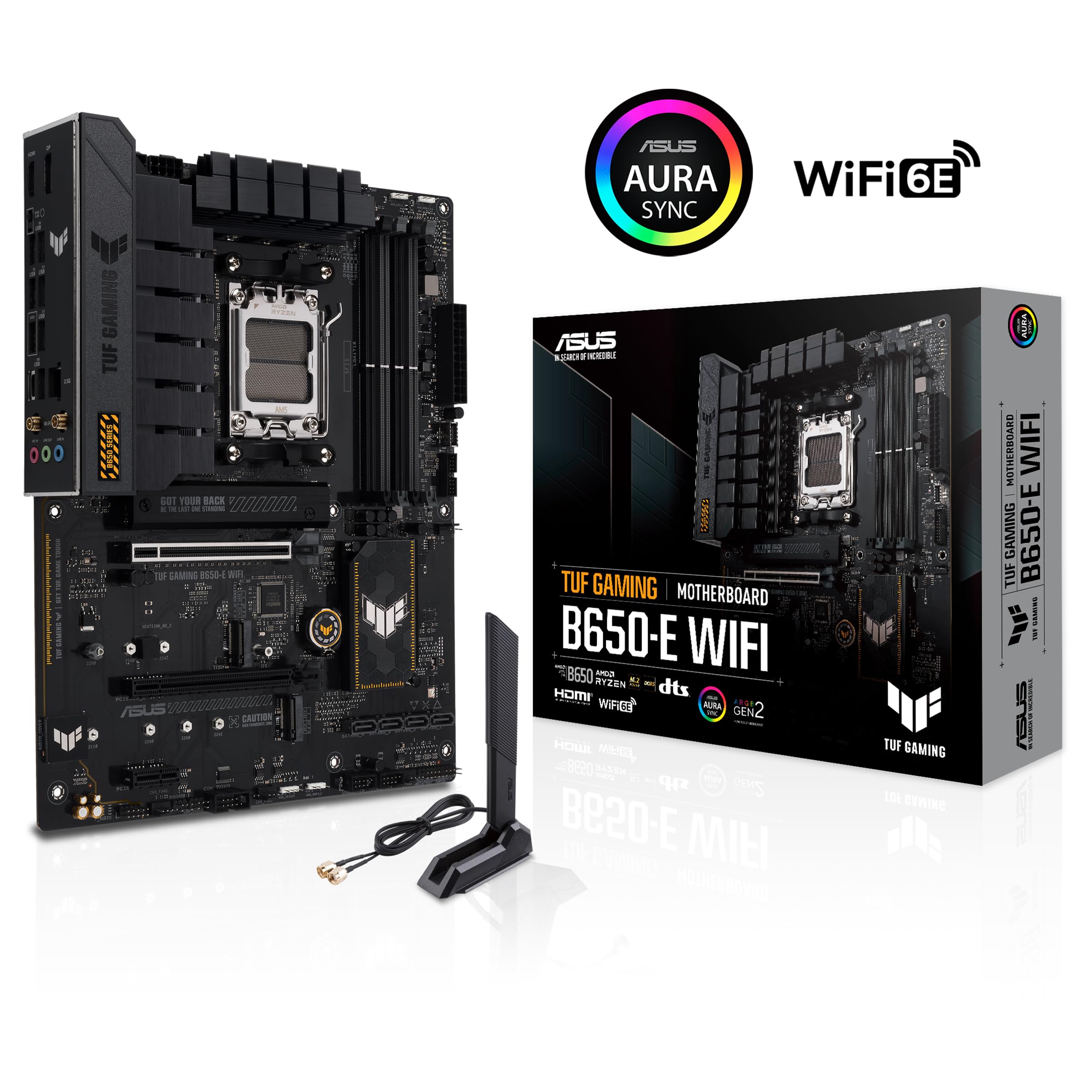 ASUS TUF GAMING B650-E WIFI AM5 4xDDR5 ATX 4xSATA MB 1xHDMI 1xDP 3xM.2