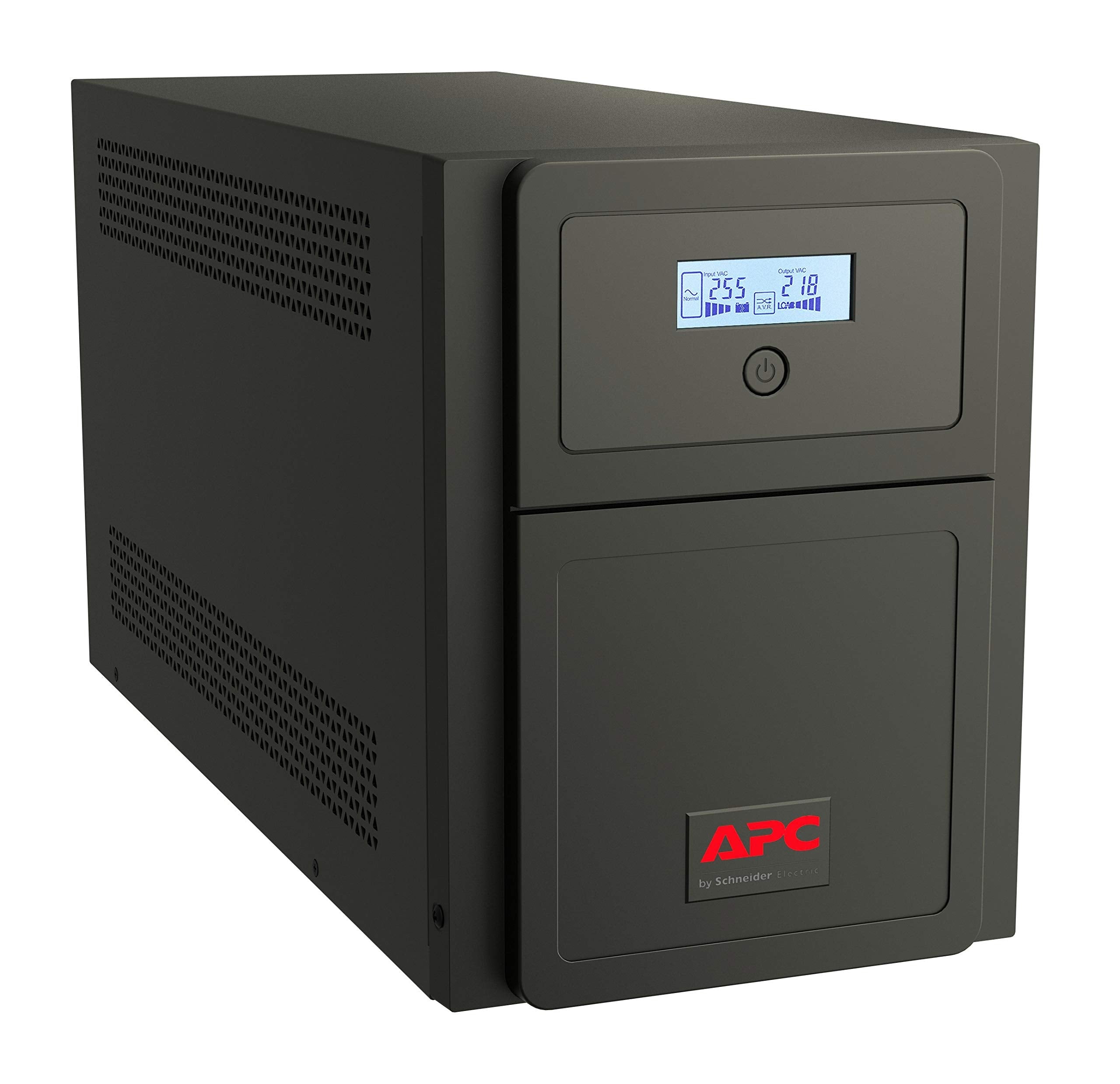 APC Easy UPS SMV SMV3000CAI UPS AC 220/230/240V 2100Watt 3000VA 4 x battery 9Ah USB RS-232 output connectors 6