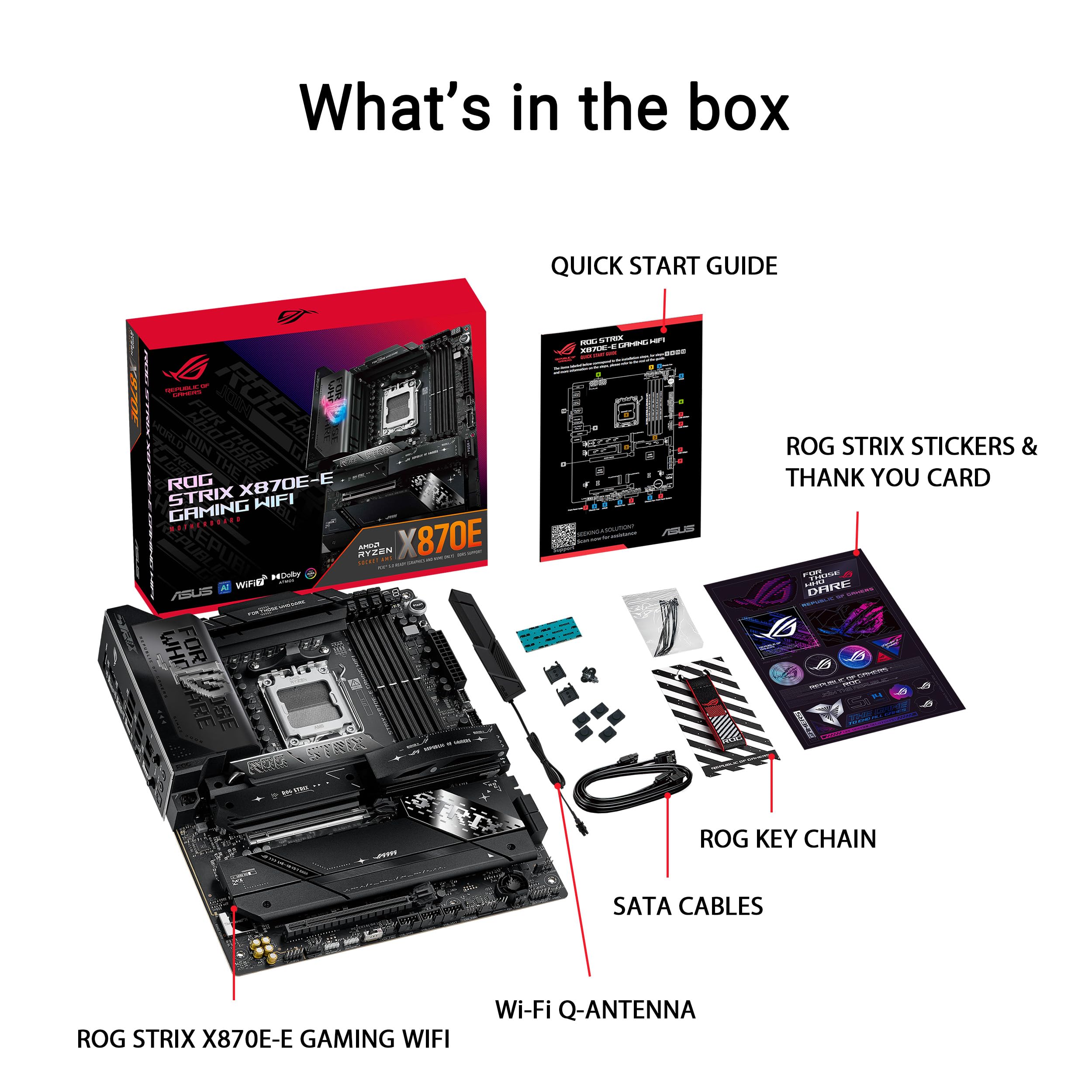 ROG STRIX X870E-E GAMING WIFI