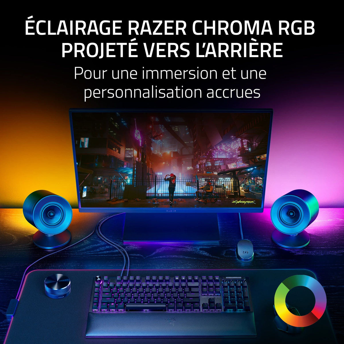 RAZER Nommo V2 Pro - Hauts parleurs PC