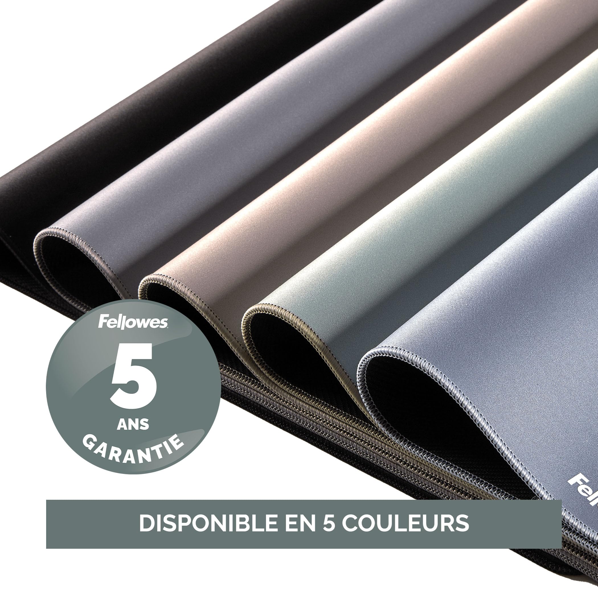 FELLOWES TAPIS SOUS MAIN DE BUREAU NOIR