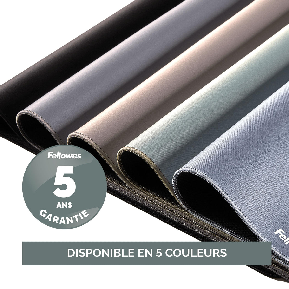 FELLOWES TAPIS SOUS MAIN DE BUREAU NOIR
