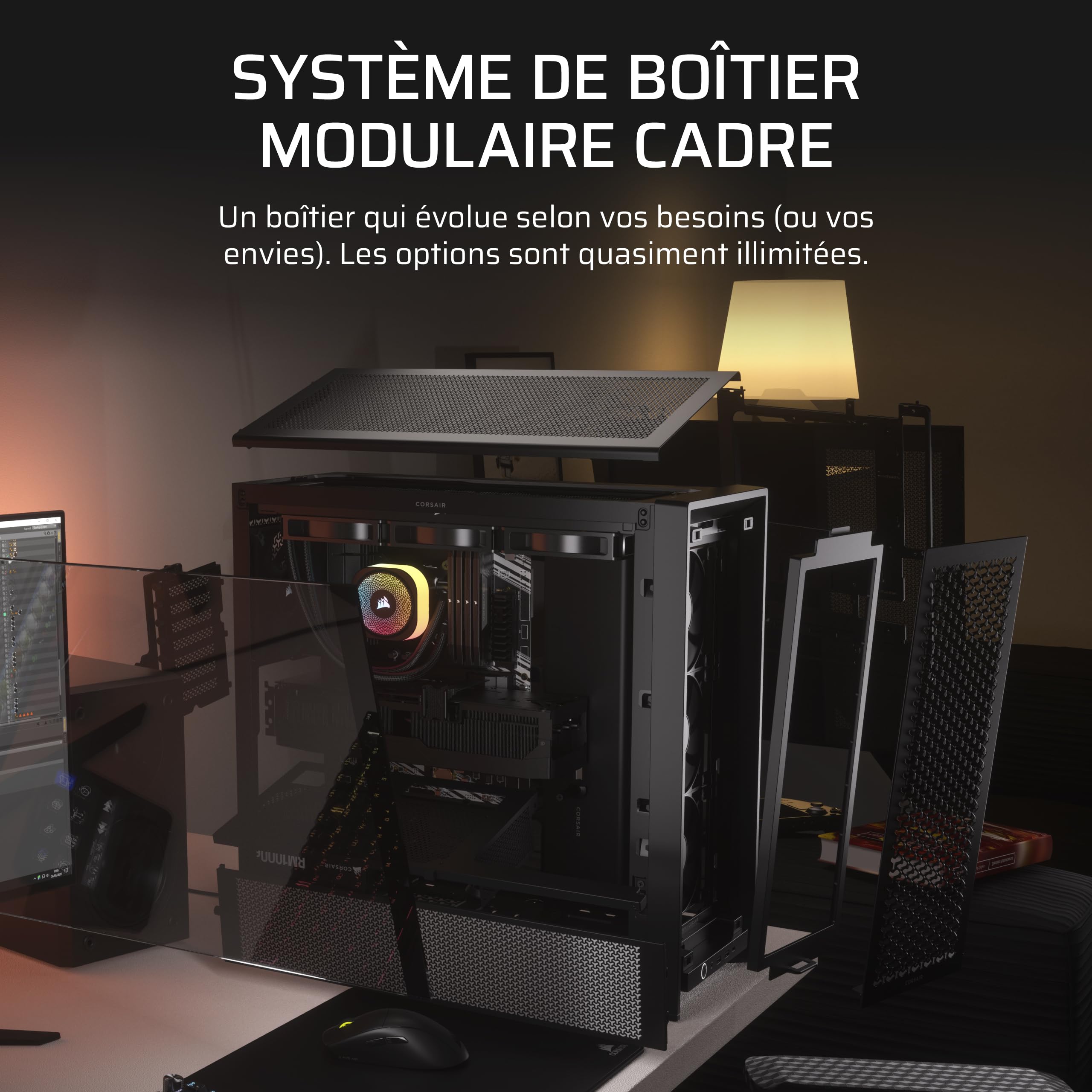 Boîtier ATX semi-tour Corsair Noir
