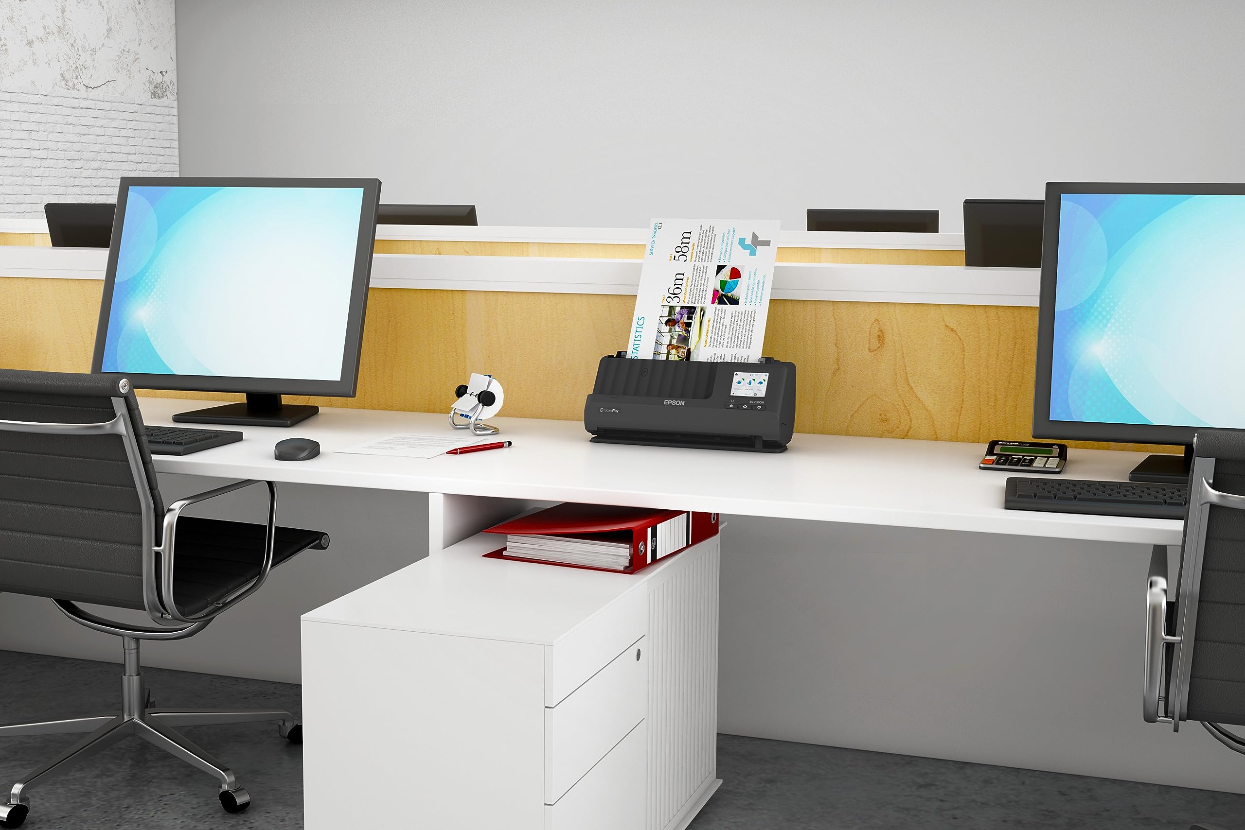EPSON WorkForce ES-C380W Scanner 30ppm
