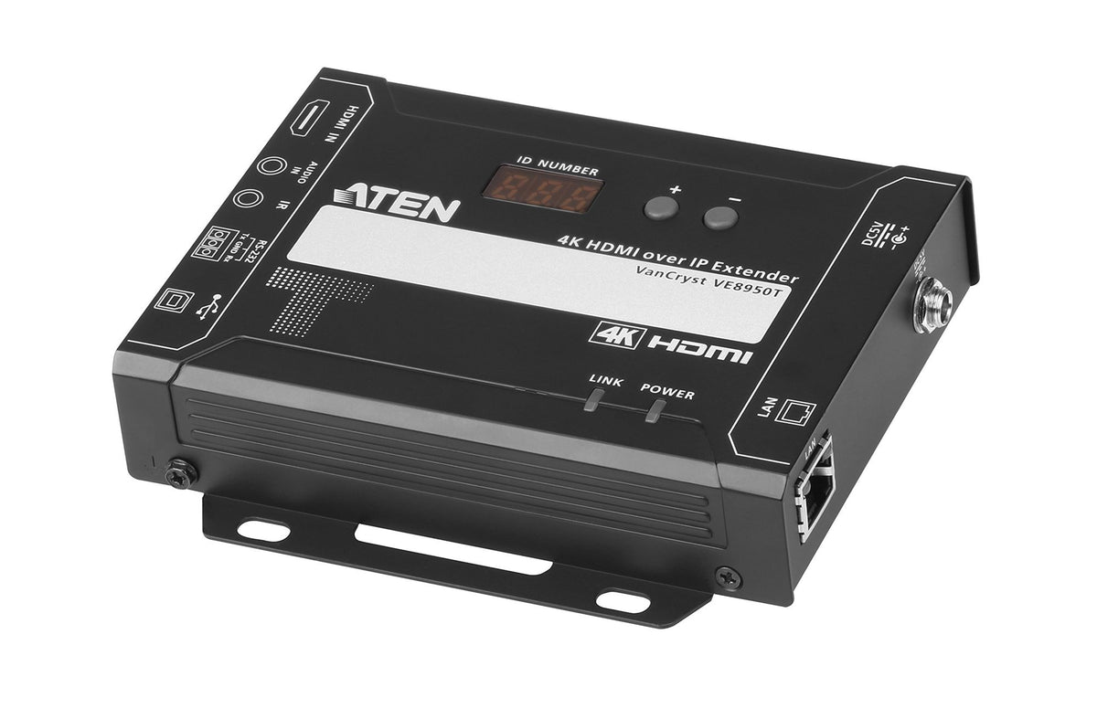 ATEN VE8950T-AT-G extension audio/video Émetteur AV Noir