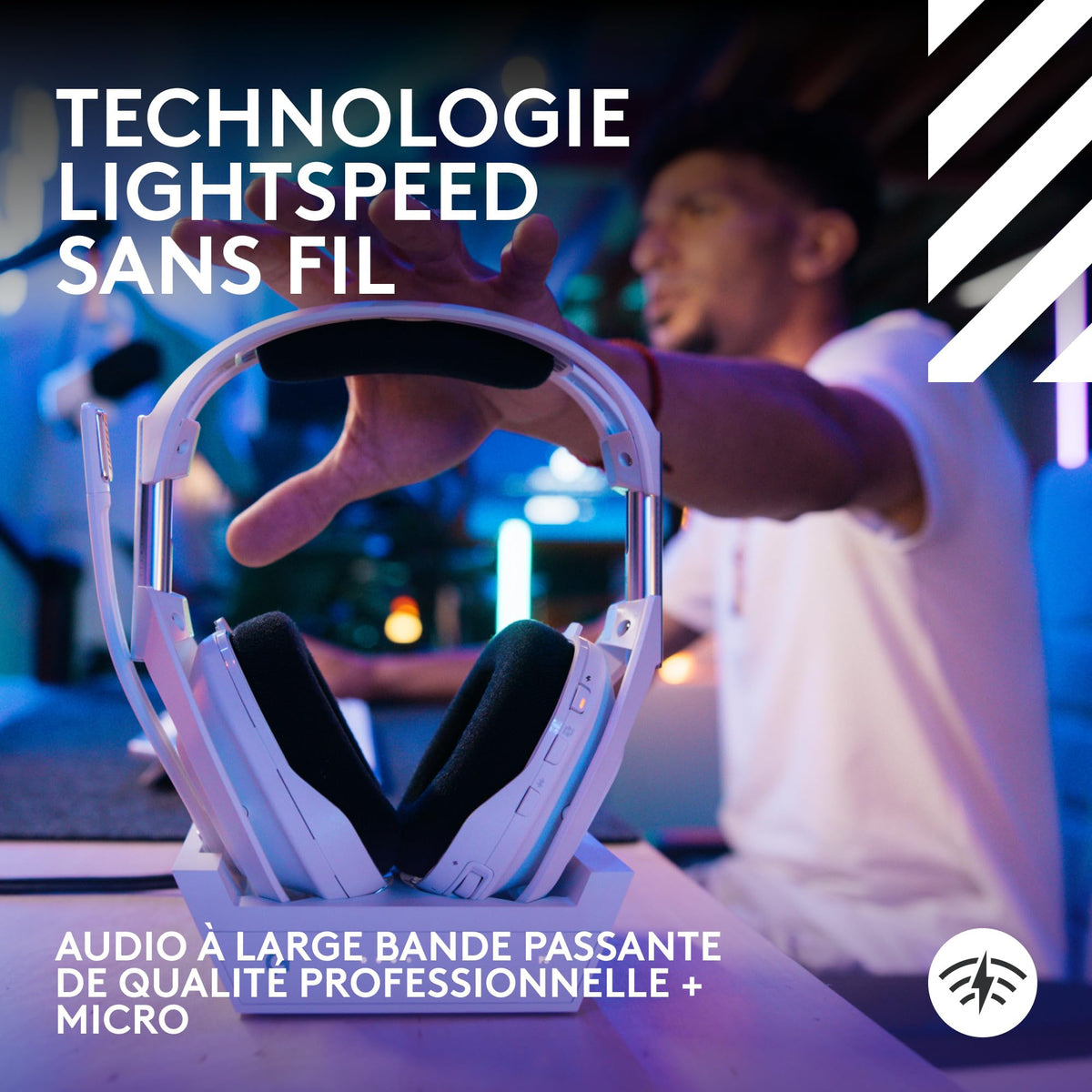 A50 X LIGHTSPEED Wireless Gaming Hdst