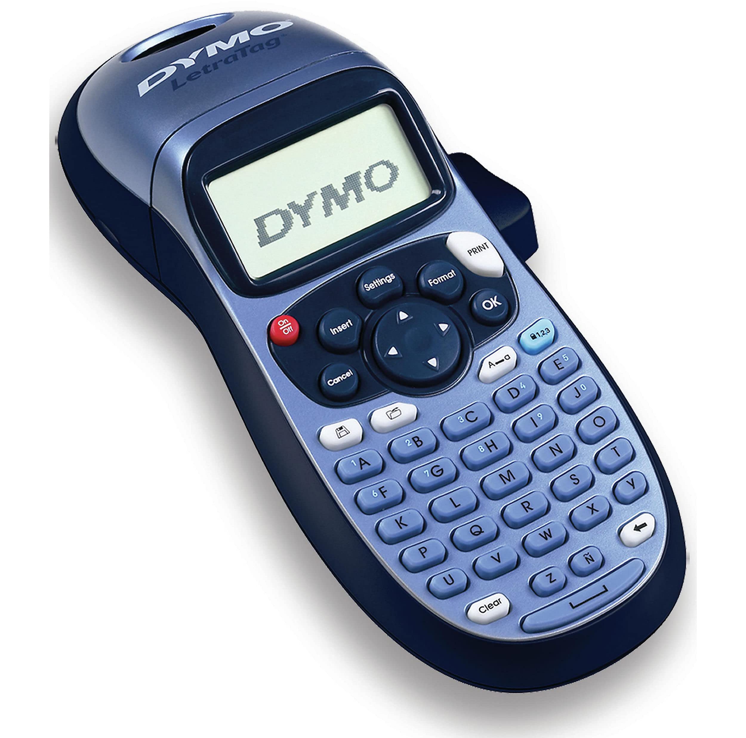 DYMO Etiqueteuse LetraTag LT-100H bleue