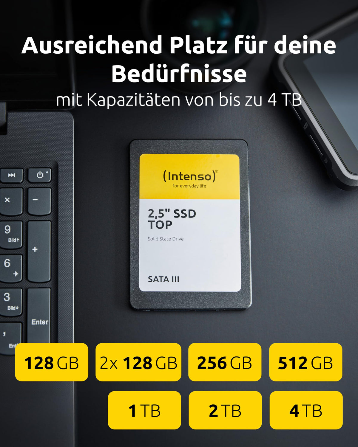 INTENSO TOP - Disque SSD - 1 To- SATA 6Gb/s