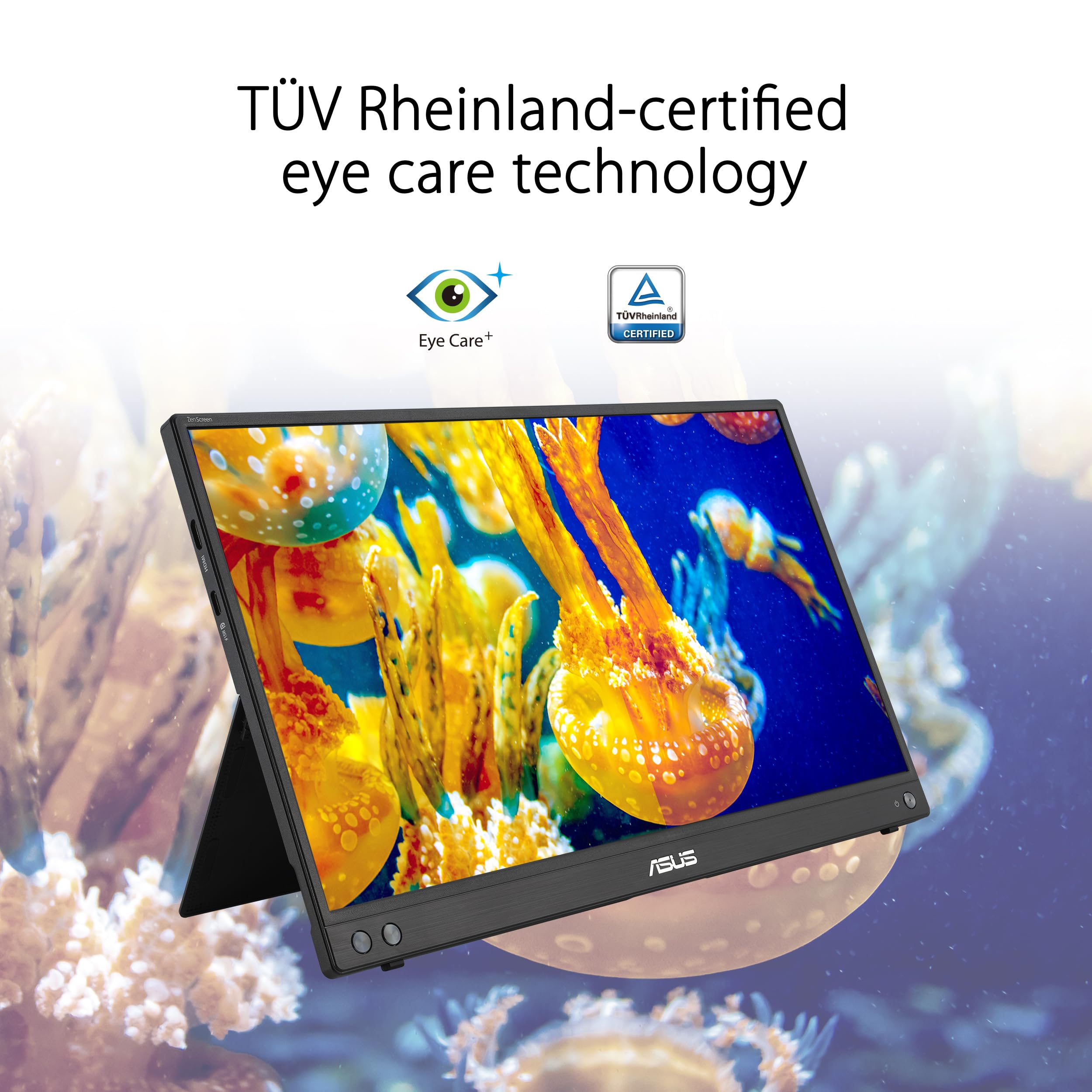 "ASUS MB16AHV écran plat de PC 39,6 cm (15.6"") 1920 x 1080 pixels Full HD LCD Noir"