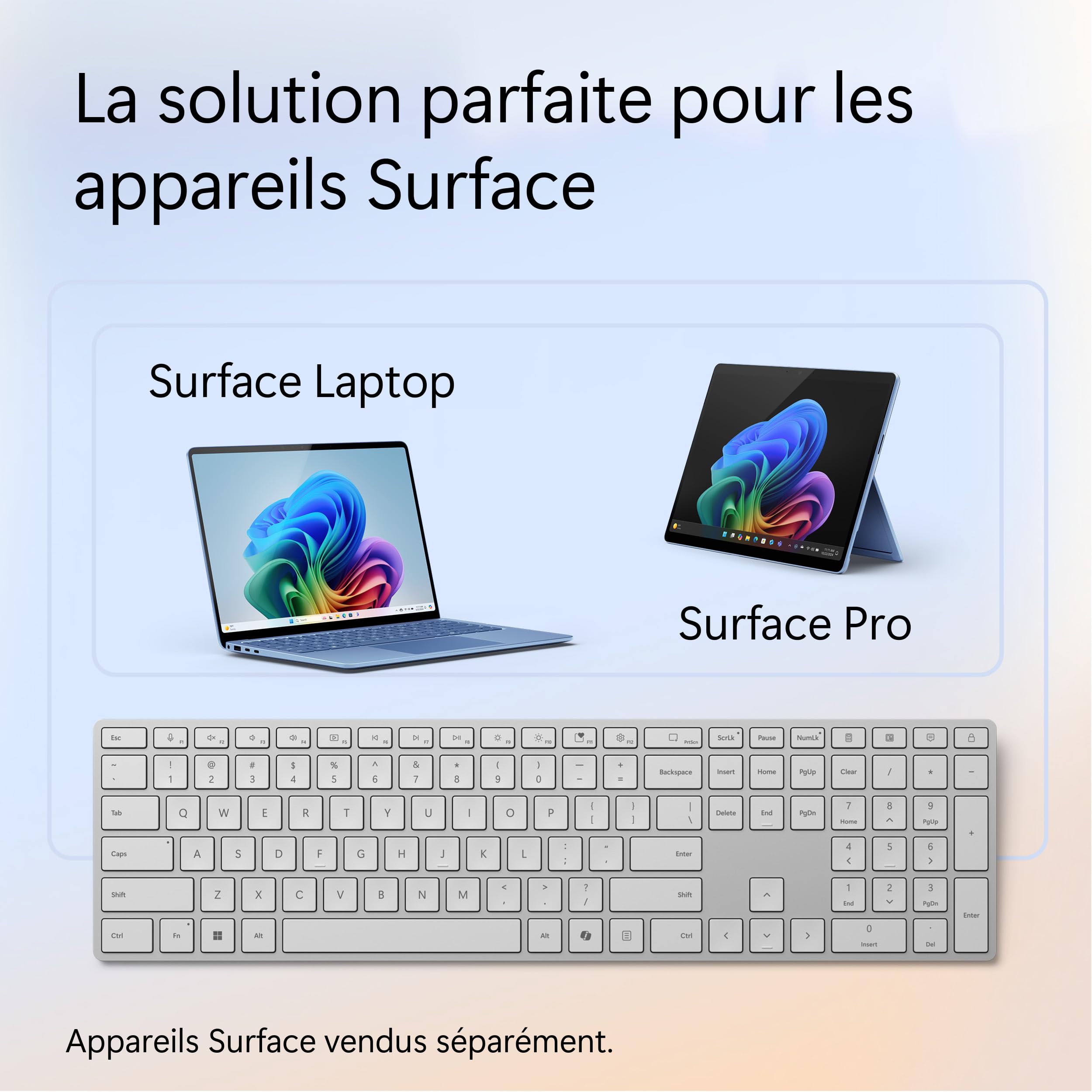 Srfc Kybd SC Bluetooth French GRAY