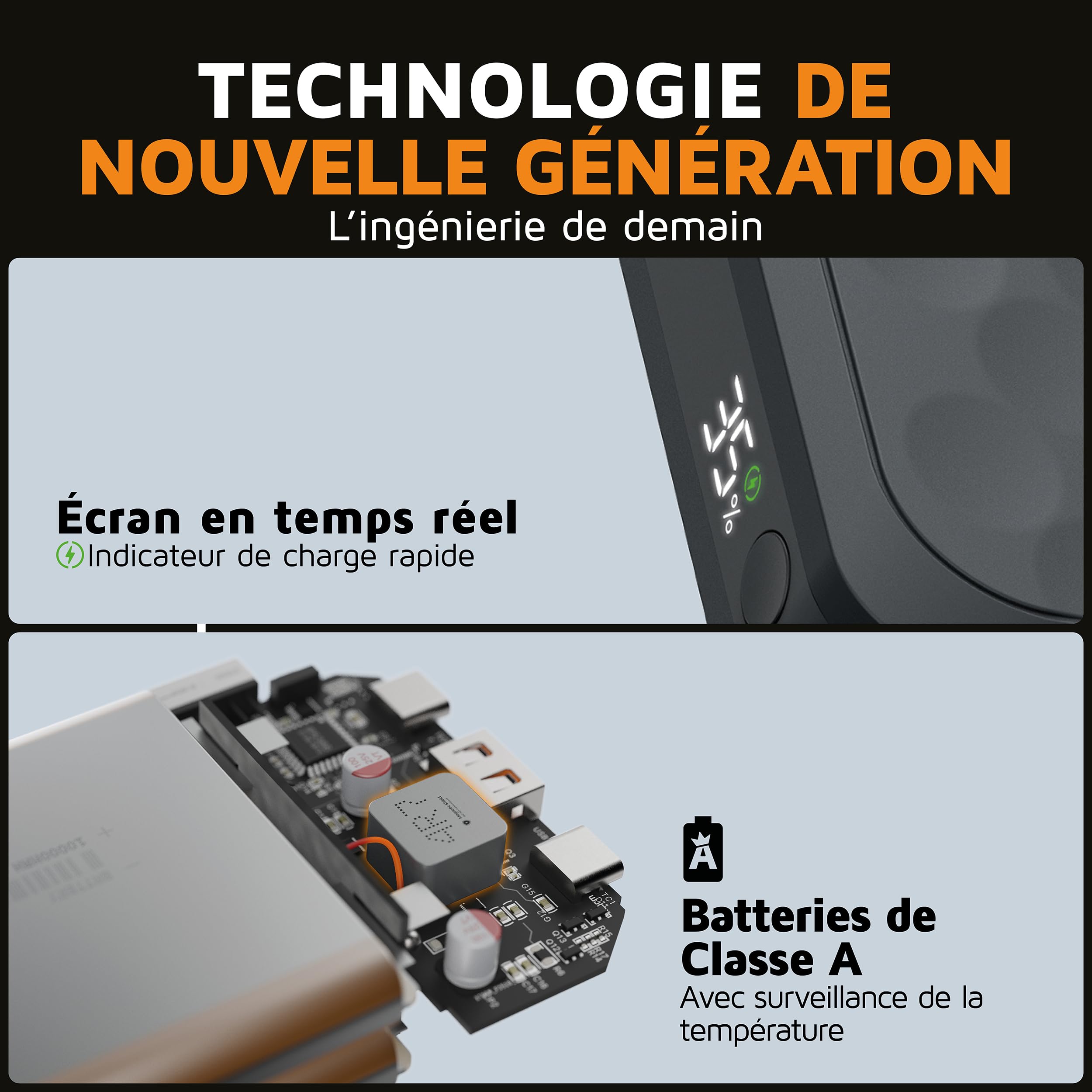 XTORM Batterie externe FUEL 35W 20000 mAh - noir