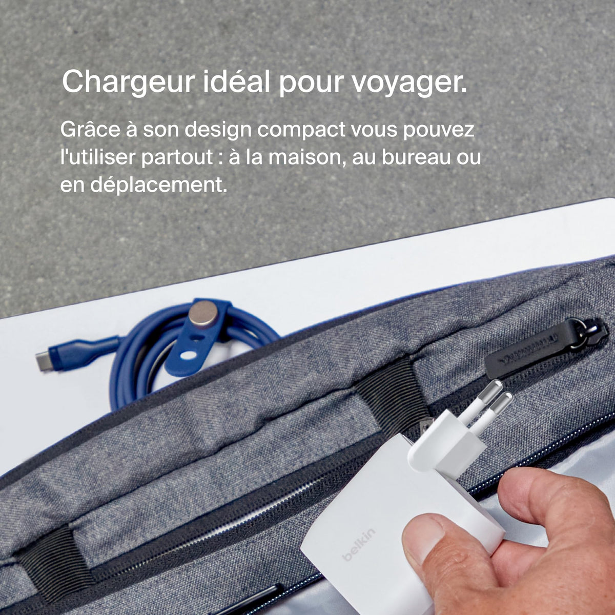 BELKIN BOOST CHARGE 60w USB-C PD Dual 30w Wall Charger White