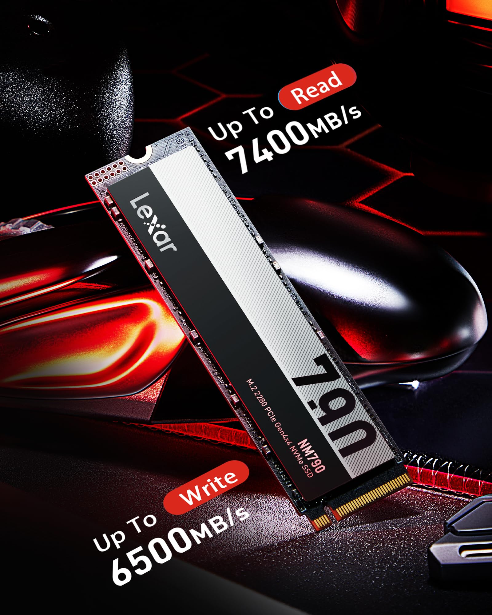 Lexar NM790 4 To M.2 PCI Express 4.0 NVMe