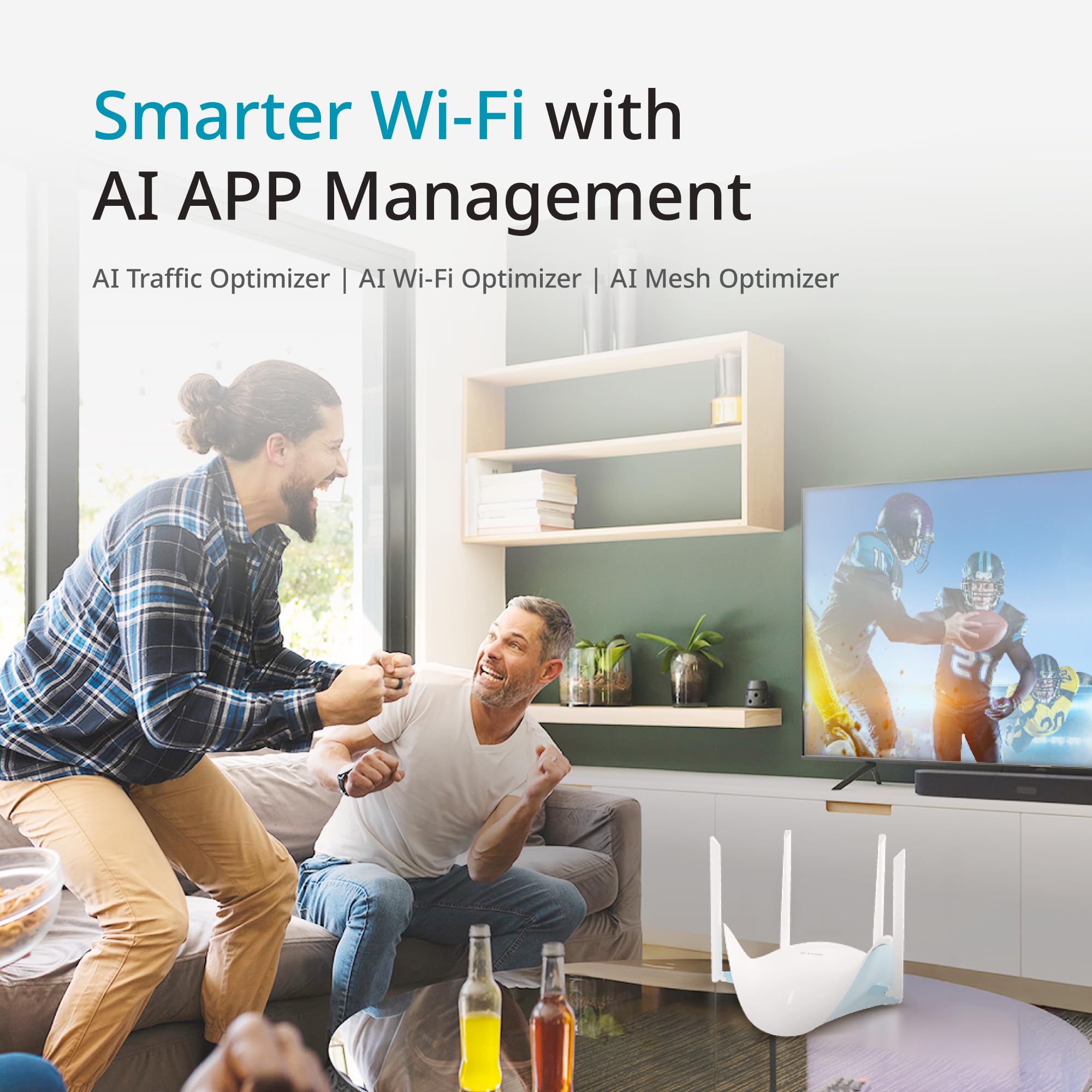 D-LINK AQUILA PRO AI BE3600 Wi-Fi 7 Smart Router