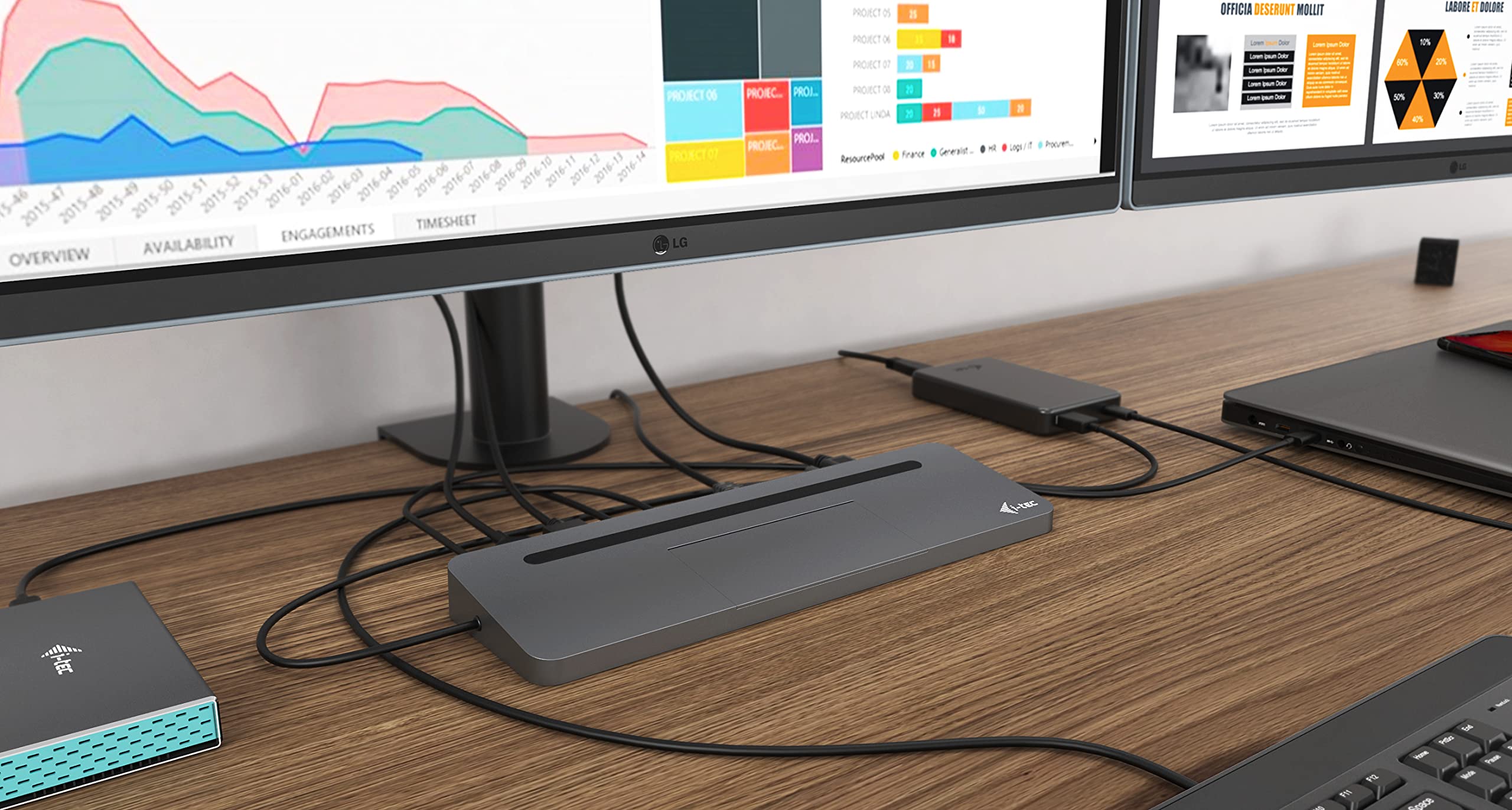 I-TEC USB-C Metal 4K 3xDisplay DS 1xHDMI 1xVGA 1xDP 1xSD+1xmicroSD Cardreader 1xGLAN 1x3.5mm Audio 2xUSB 3.0 2xUSB 2.0 1xUSB-C PD