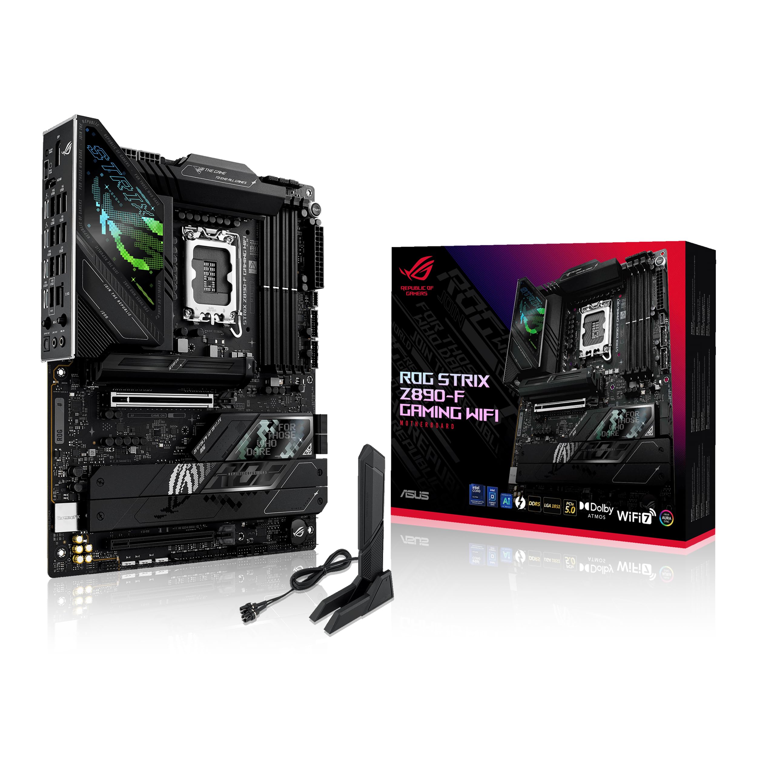 ASUS ROG STRIX Z890-F GAMING WIFI LGA1851 DDR5 ATX MB