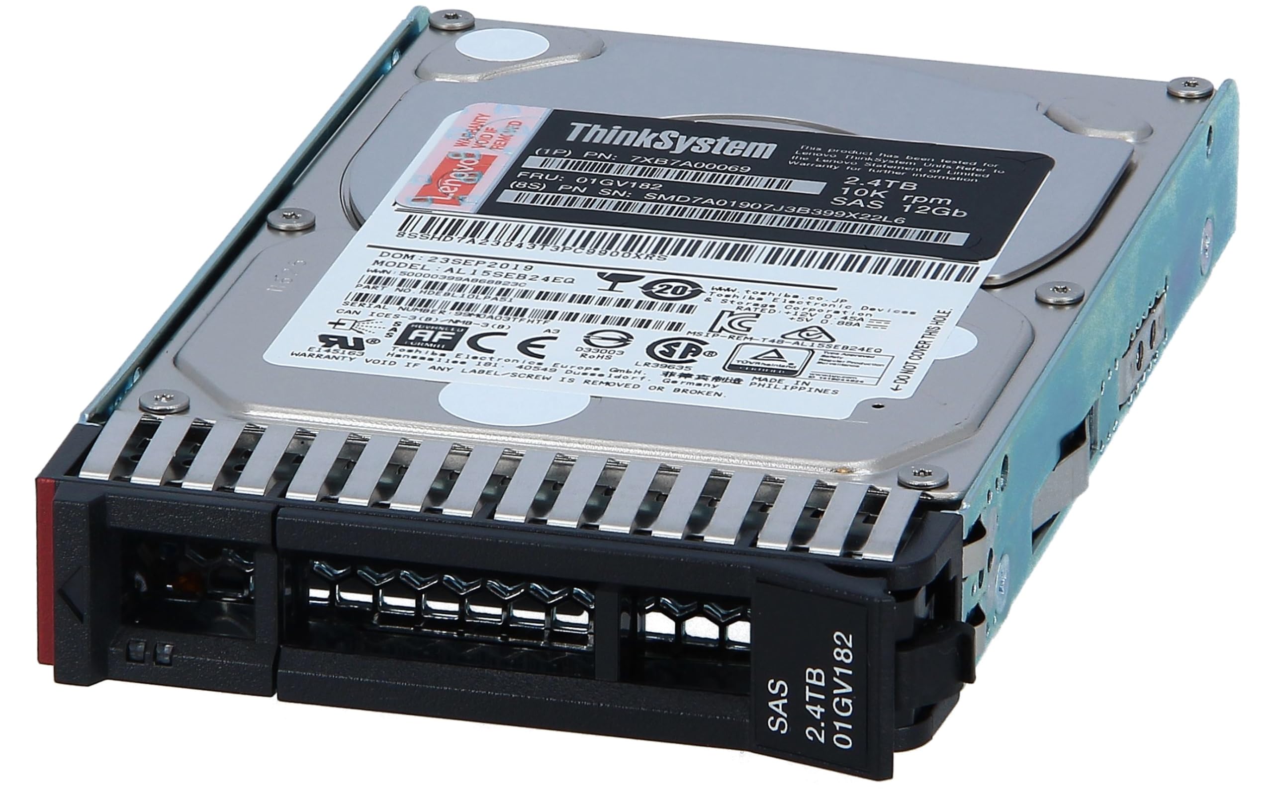 LENOVO ISG 2.4TB Enterprise Performance 2.5inch 10K SAS 12Gb Hot Swap 512e HDD