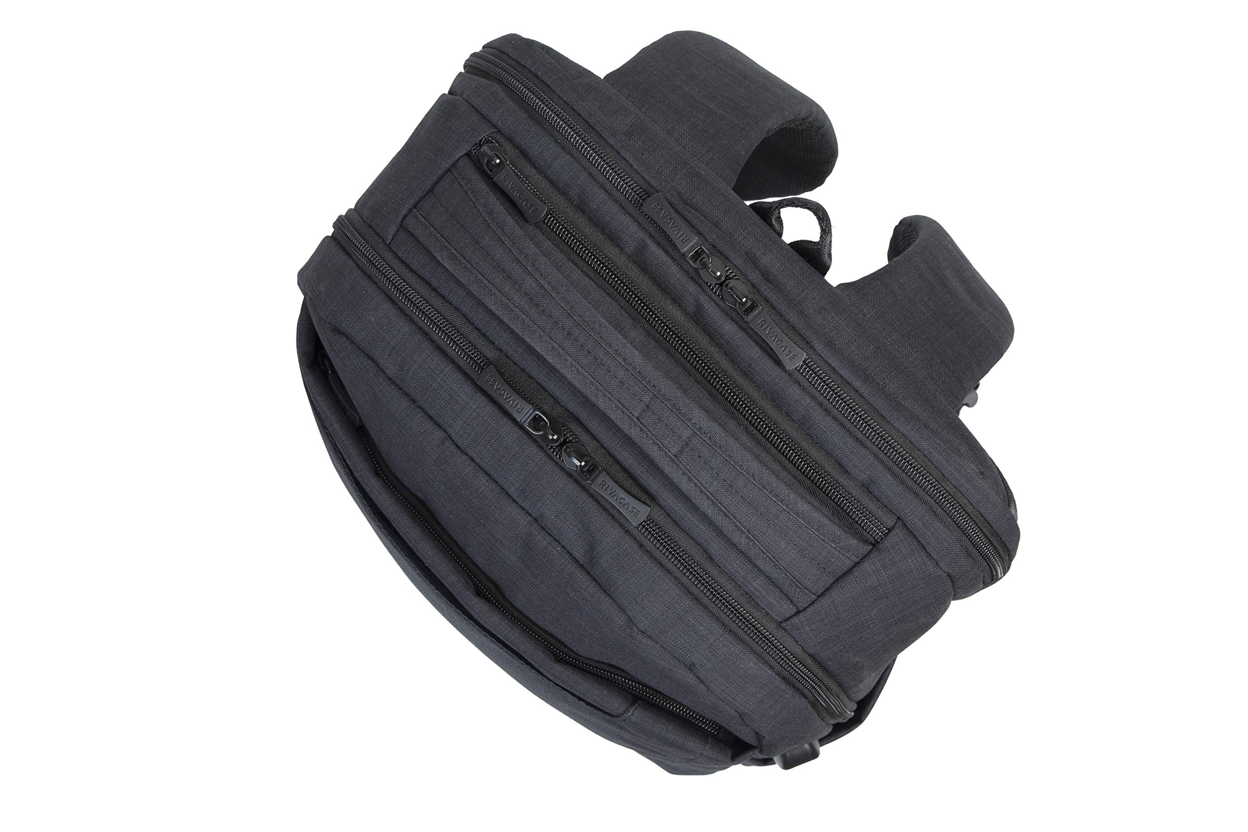 Sac à dos business  17,3", Port USB-A, Polyester ECO noir ch