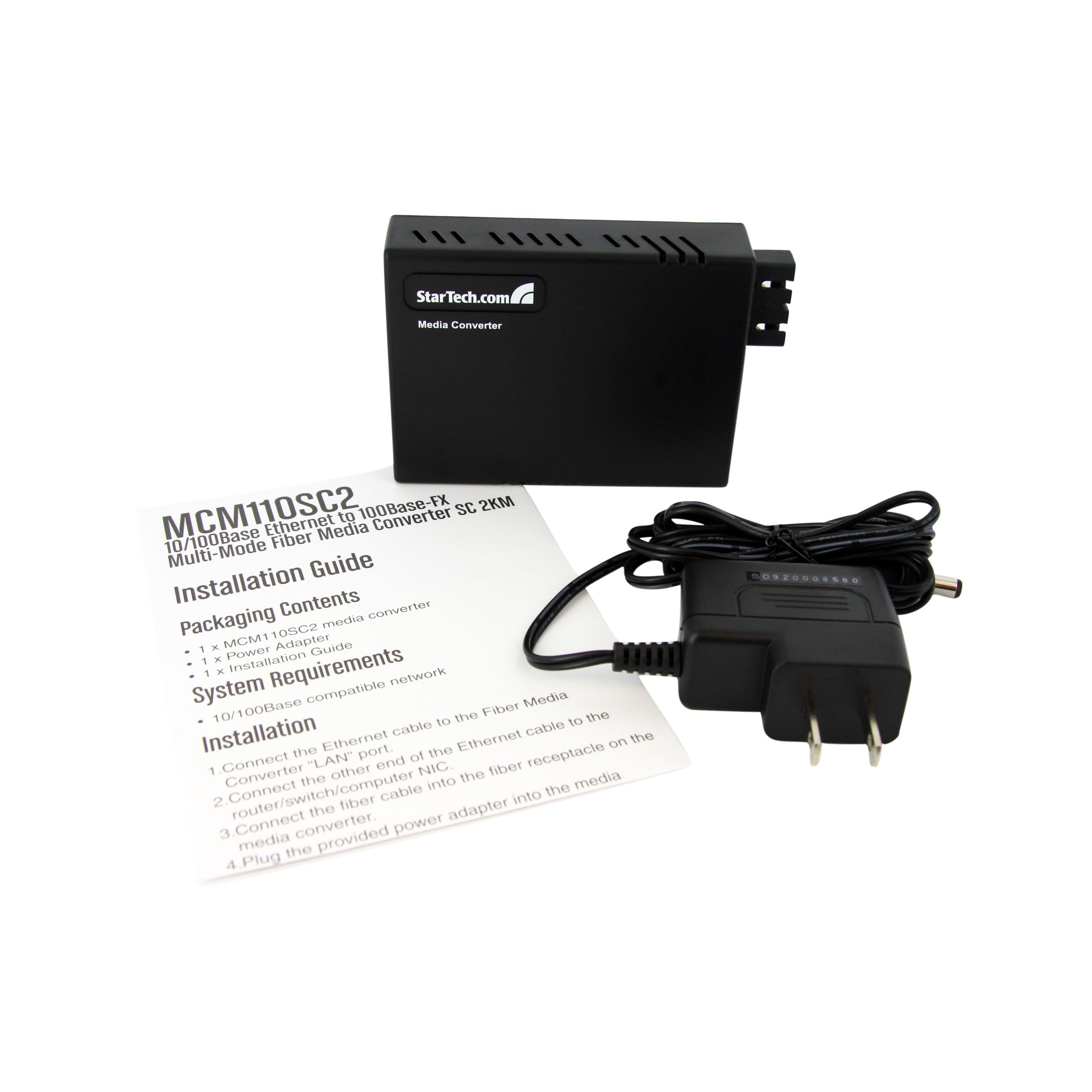 Fiber Ethernet Media Converter SC