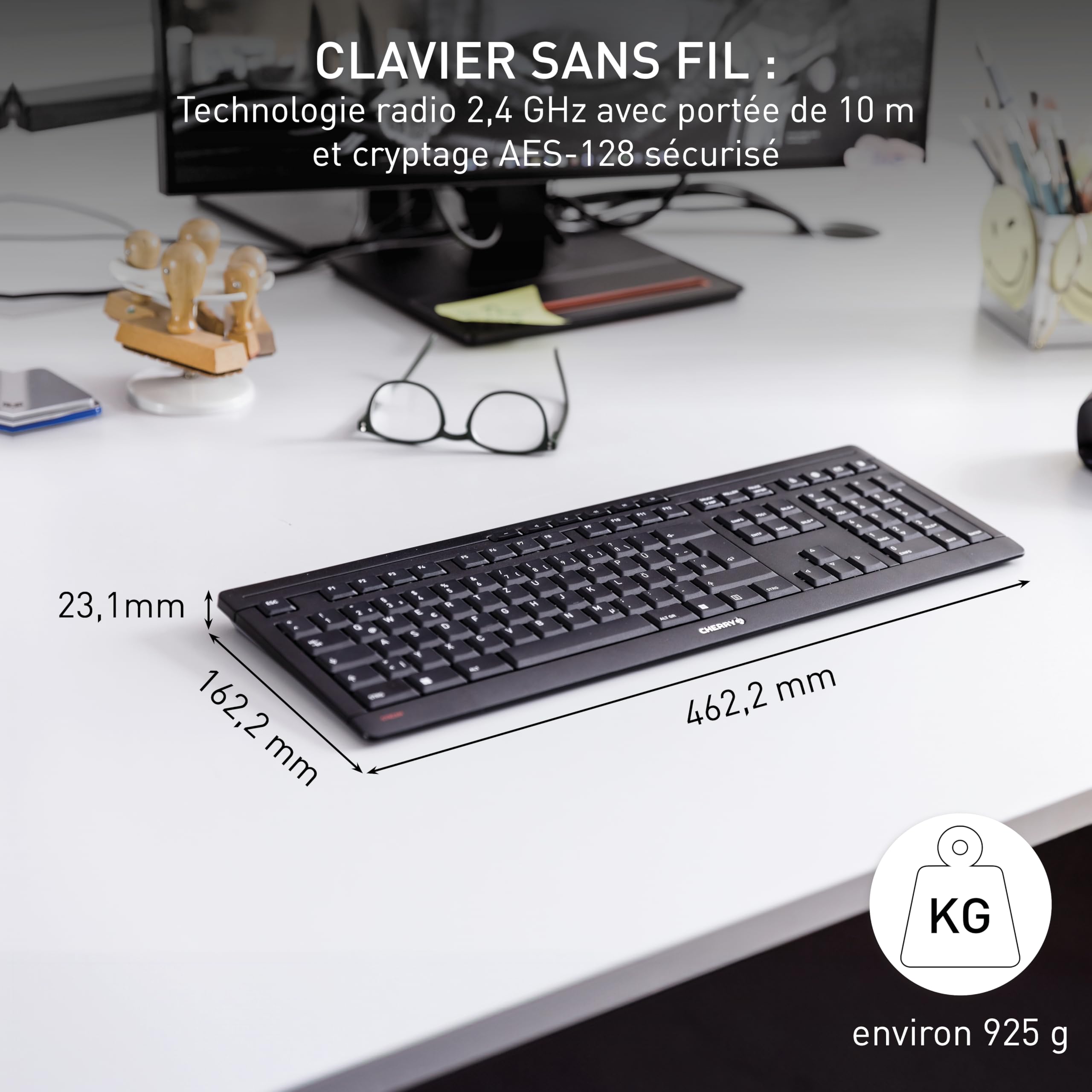 CHERRY Stream Keyboard Wireless (EU)