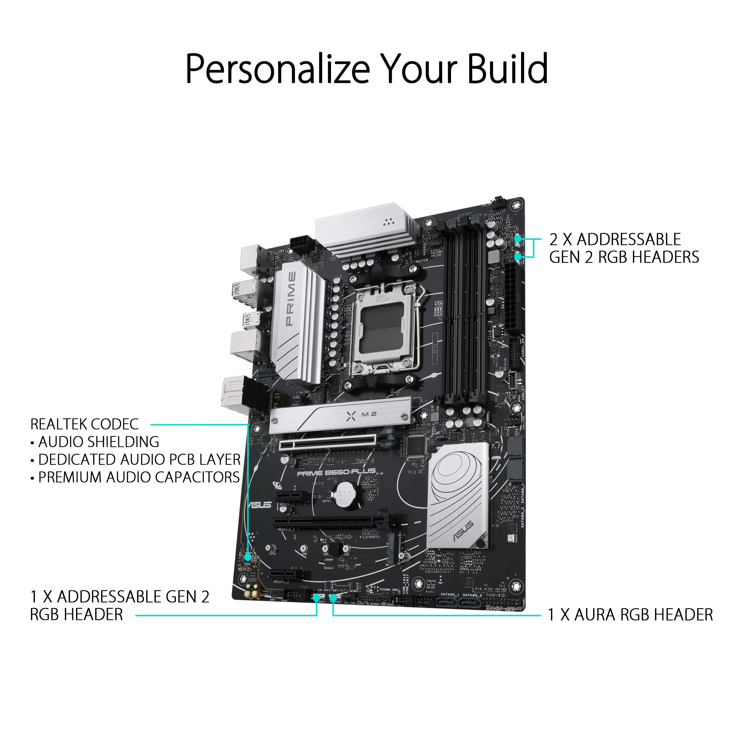 ASUS PRIME B650-PLUS AM5 DDR5 ATX MB