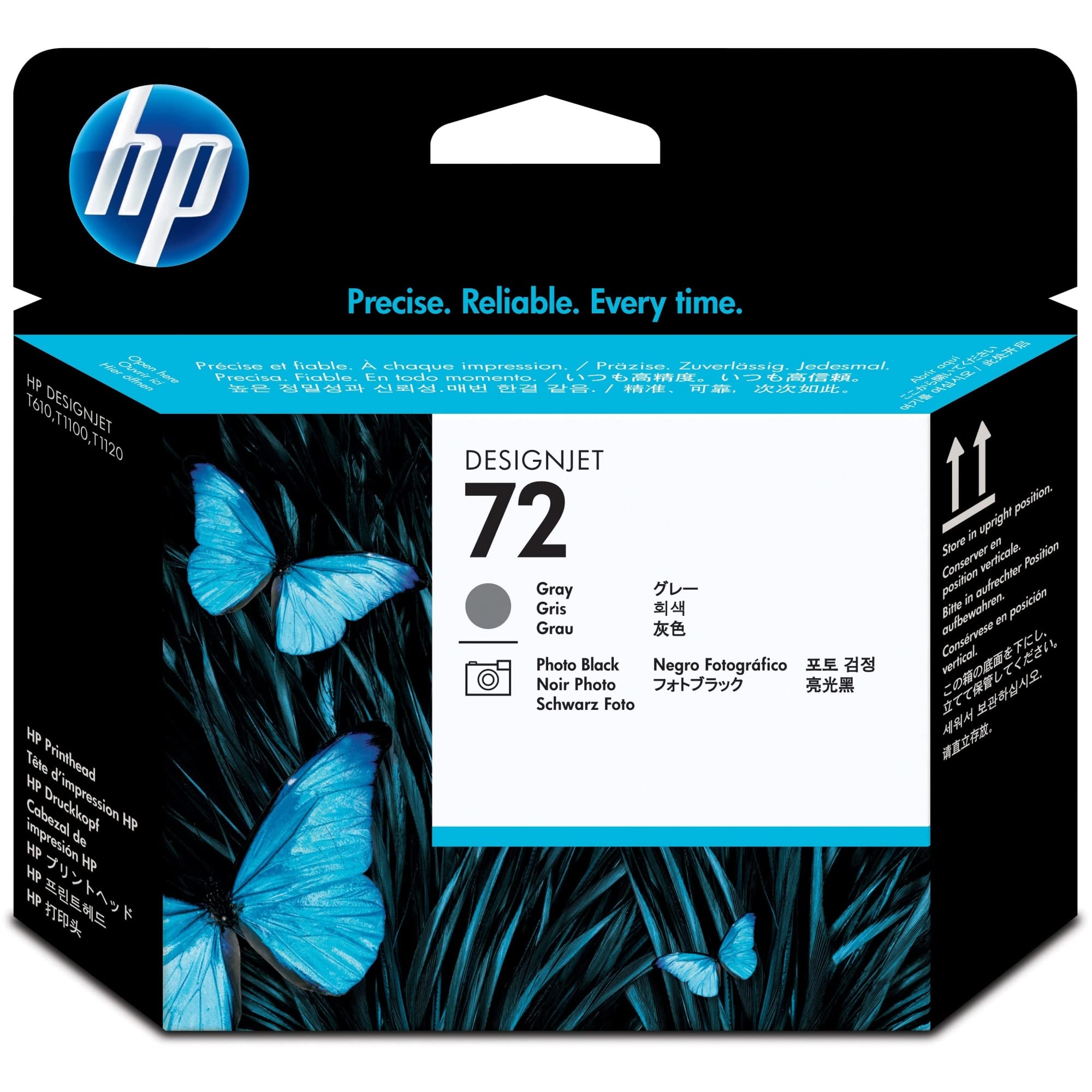 HP 72 original printhead C9380A grey and photo black standard capacity 1-pack