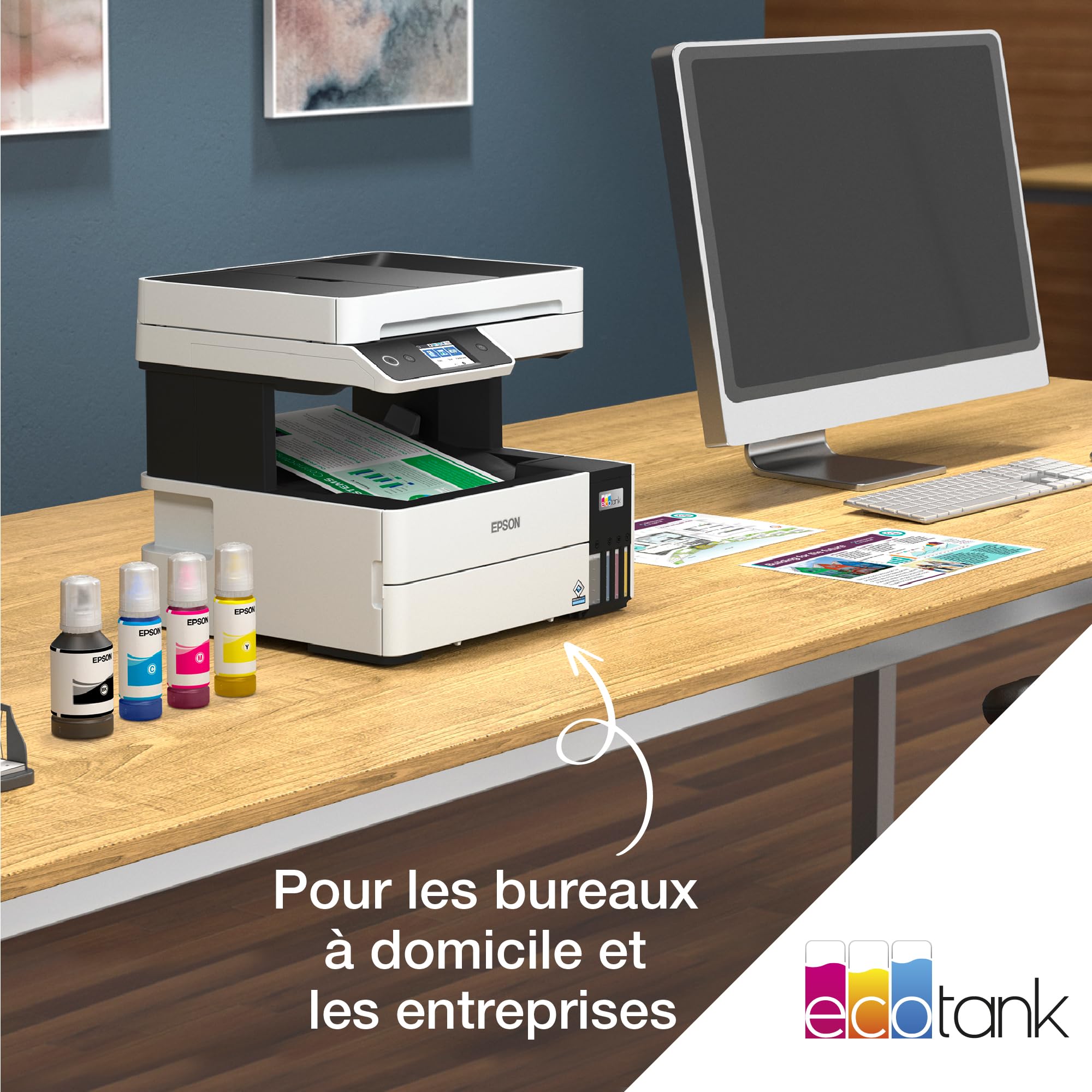 EPSON EcoTank ET-5150 MFP colour ink-jet A4 17.5ppm print 250 sheets USB LAN Wi-Fi