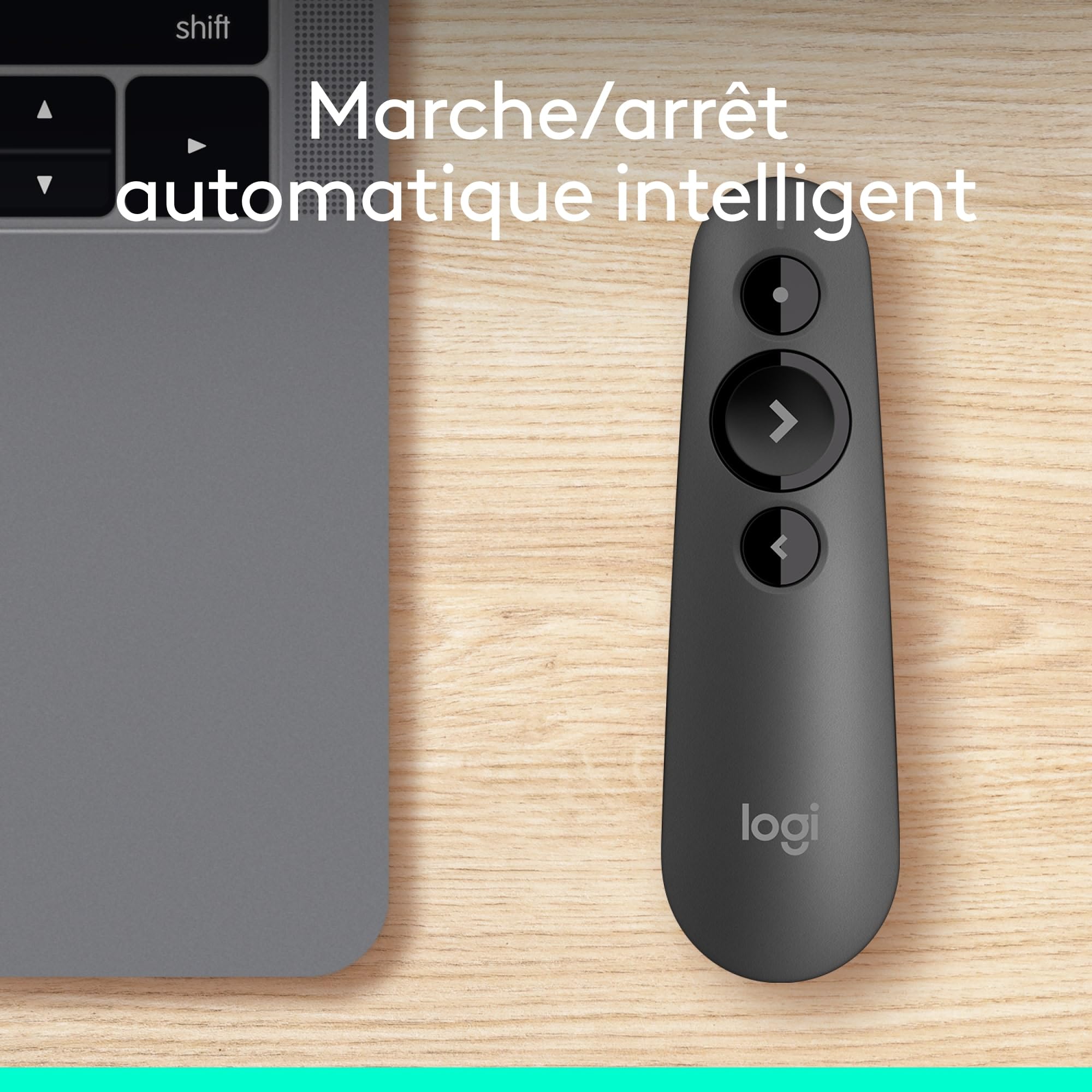 LOGITECH R500s Laser Presentation Remote GRAPHITE